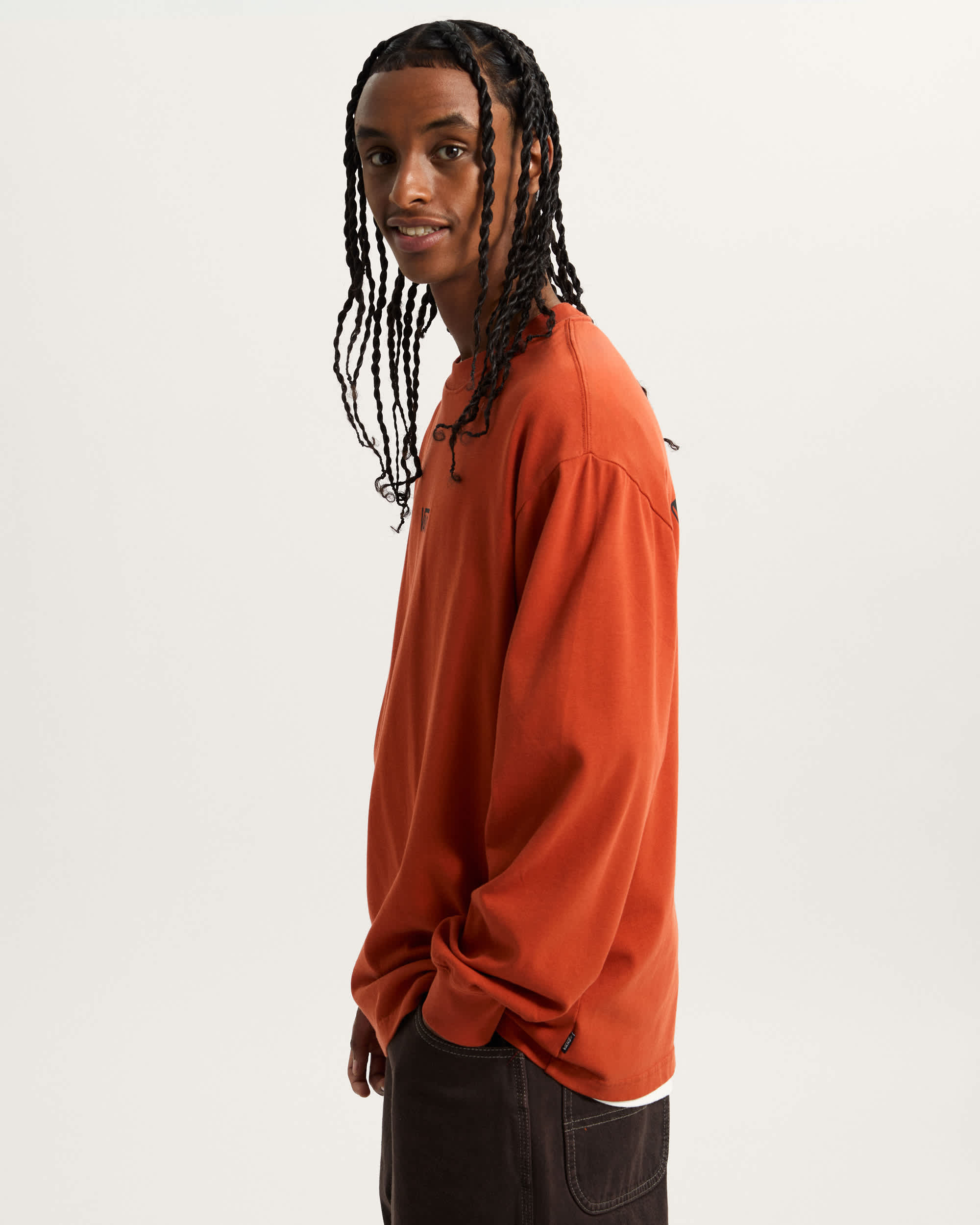 Premium LangarmTShirt mit Grafik VANS Orange ALT4