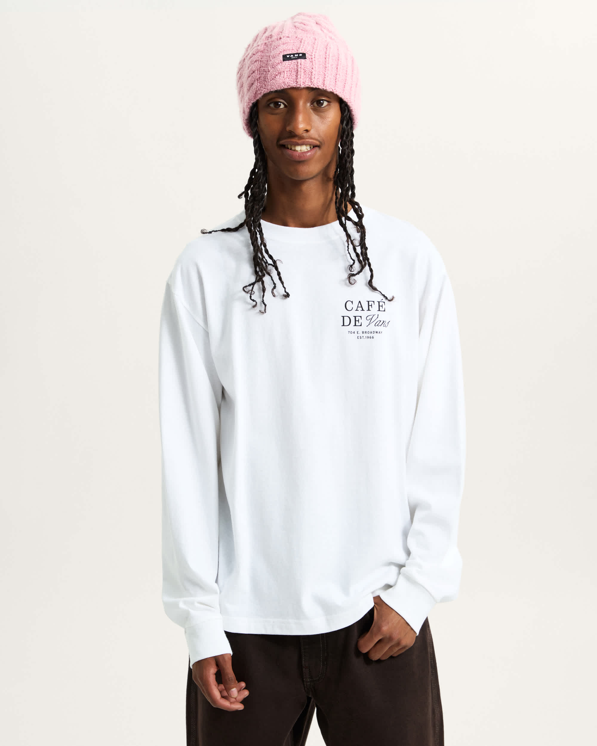 Caf Vans LangarmTShirt VANS Wei ALT2