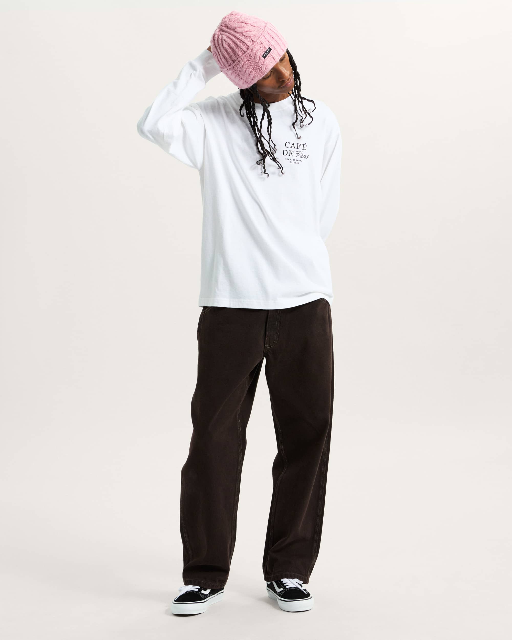 Caf Vans LangarmTShirt VANS Wei ALT5