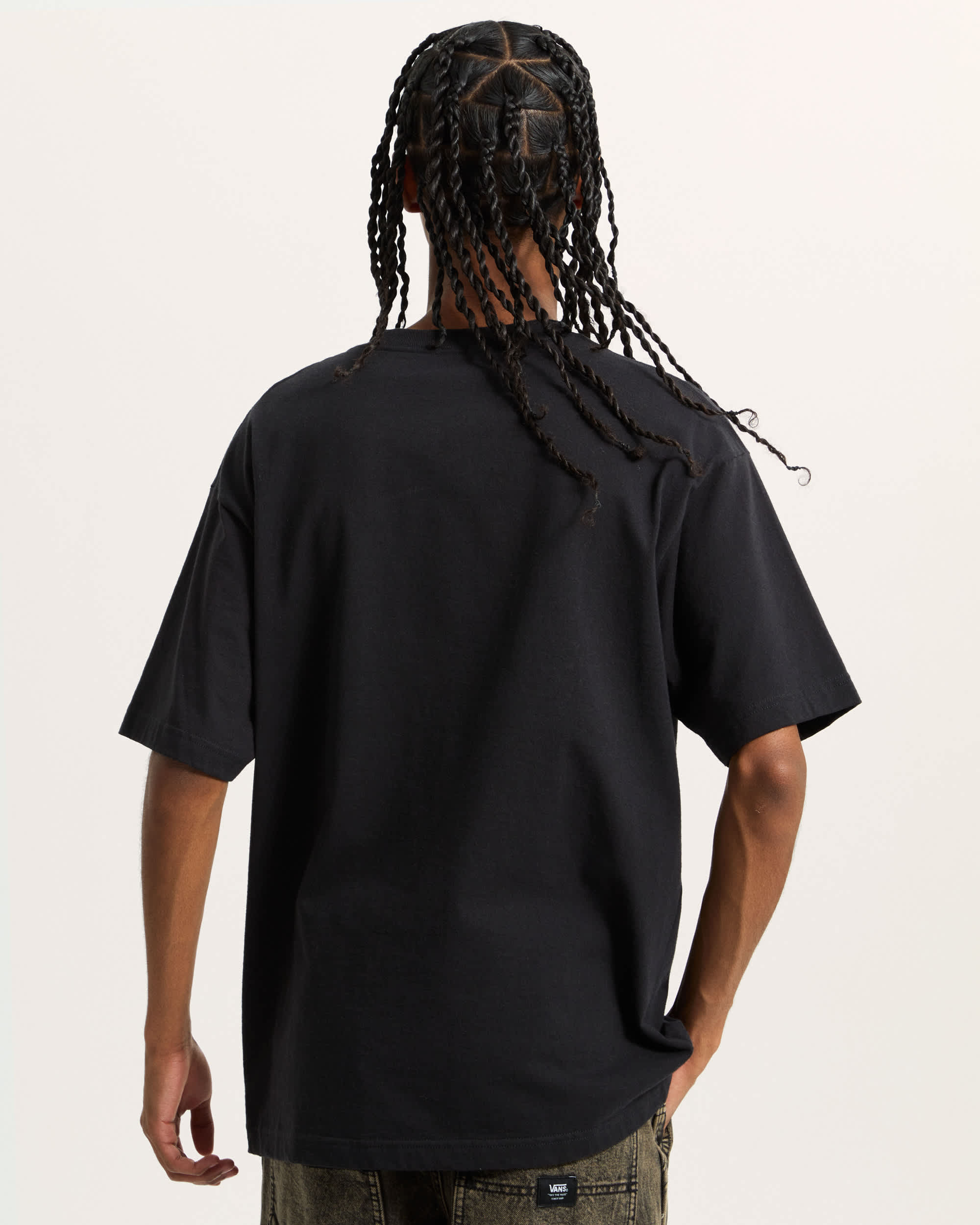 Star Checker TShirt VANS Schwarz ALT3