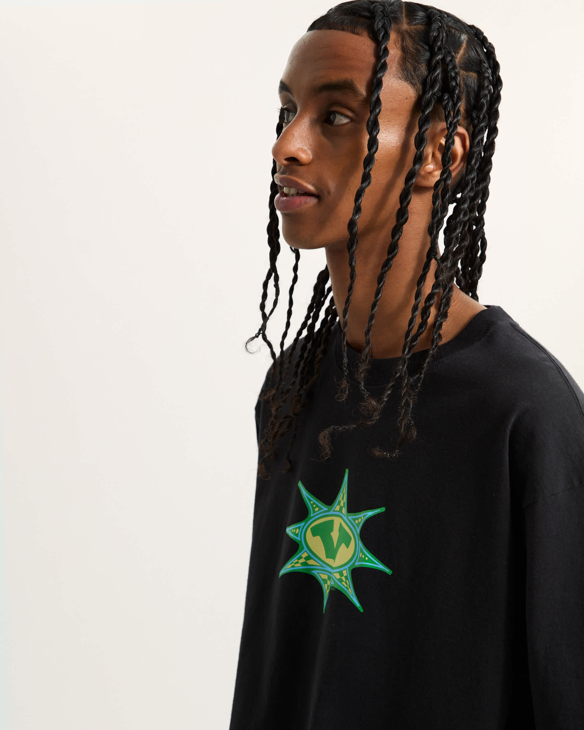 Star Checker TShirt VANS Schwarz ALT6