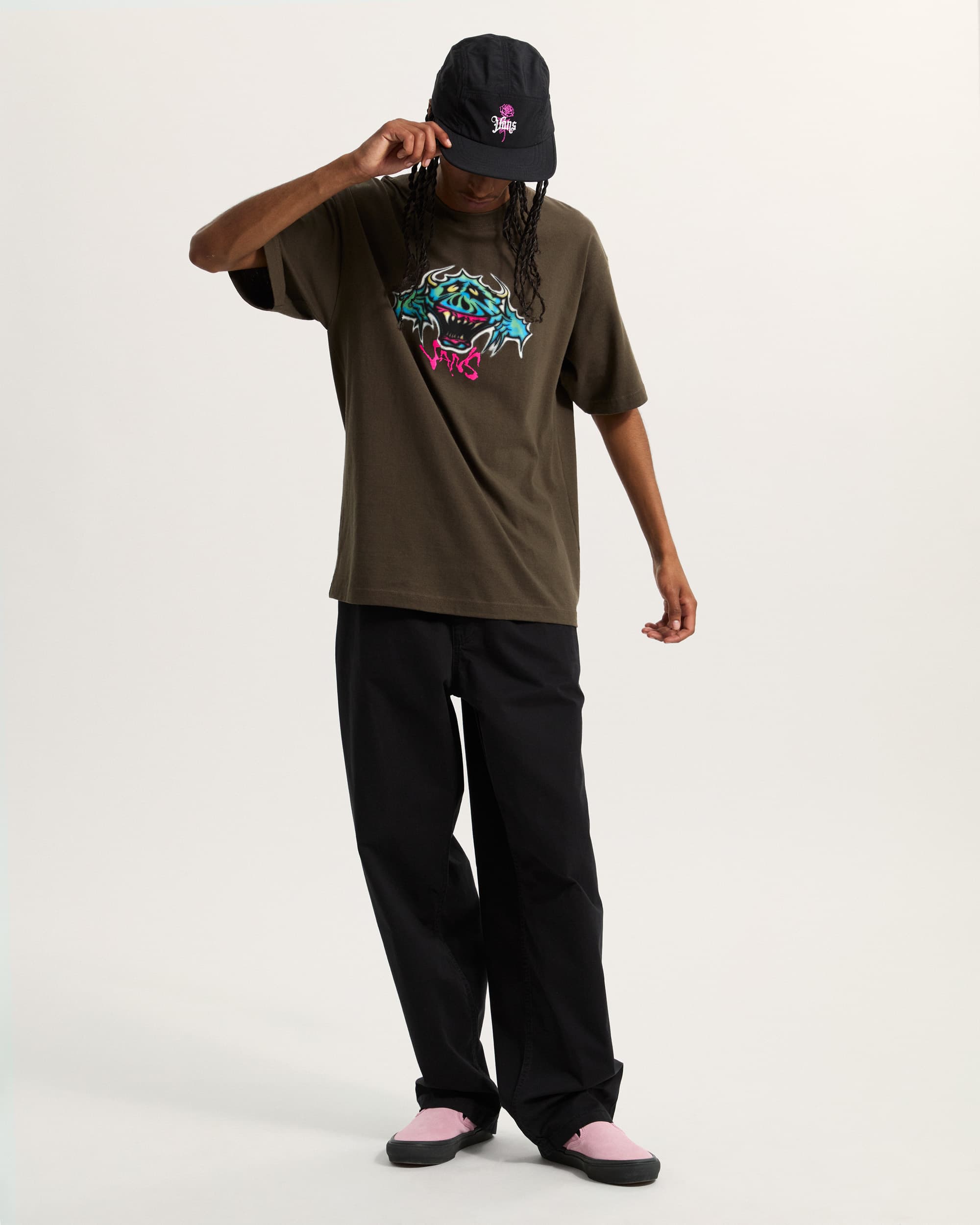 Goofy Ghoul TShirts VANS Braun ALT4