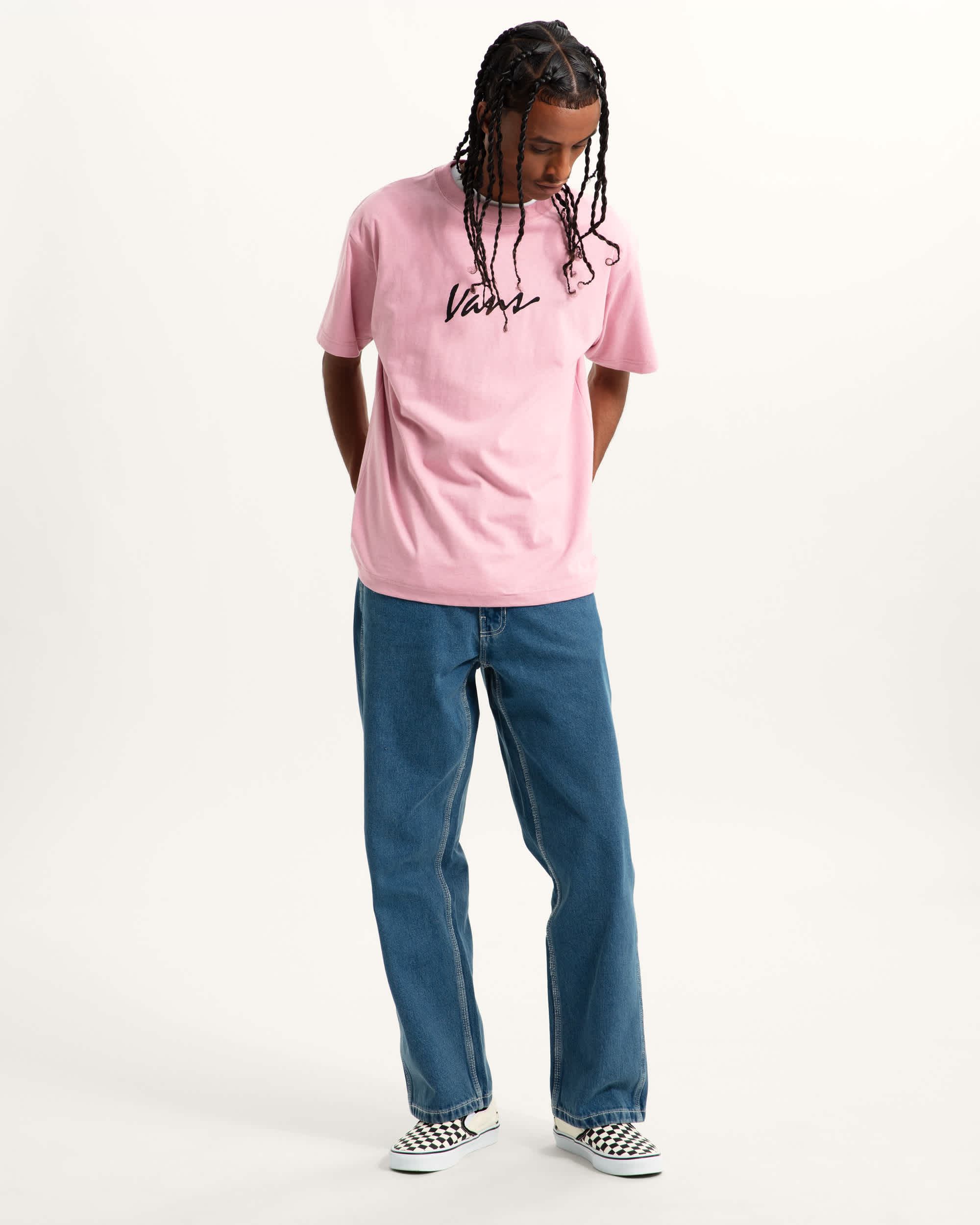 Original Script TShirt VANS Schwarz ALT4