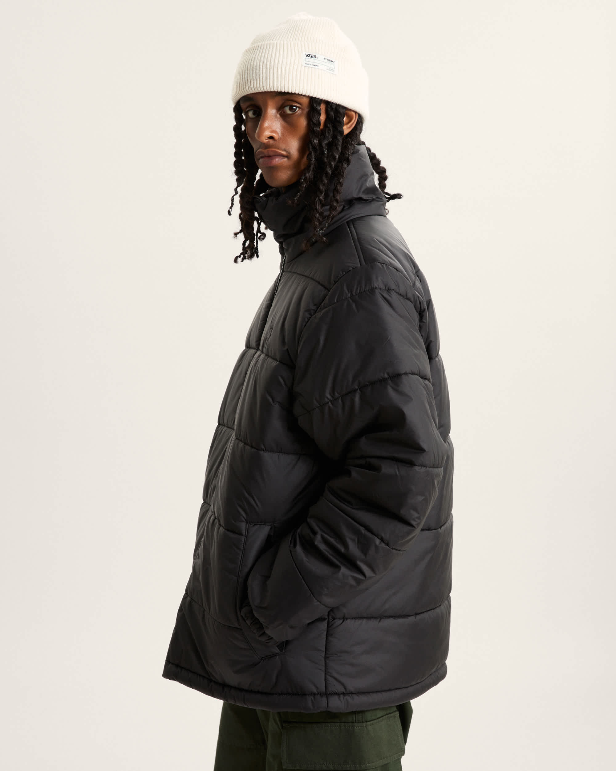 Hillgate Pufferjacke VANS Schwarz ALT4