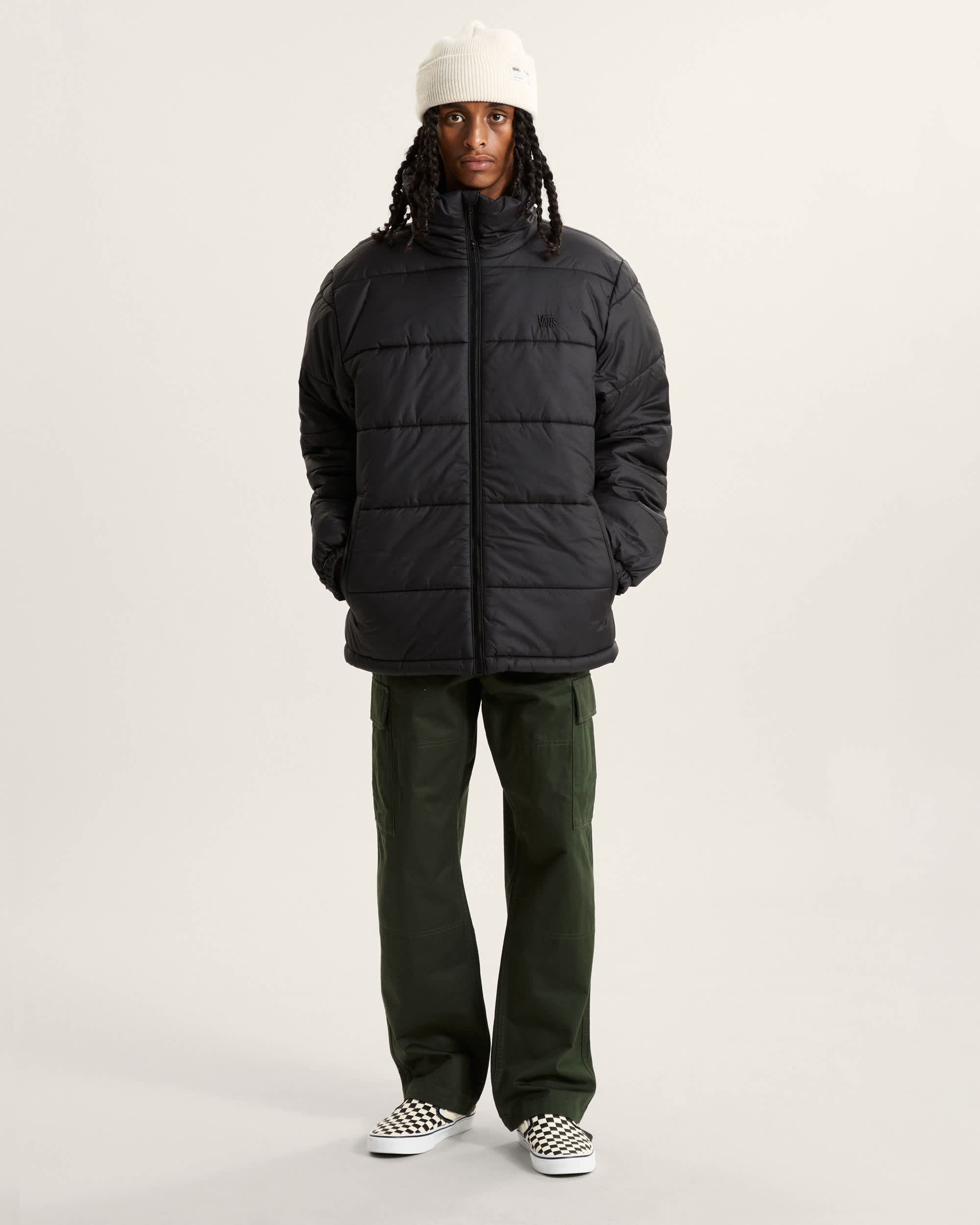 Hillgate Pufferjacke VANS Schwarz ALT5