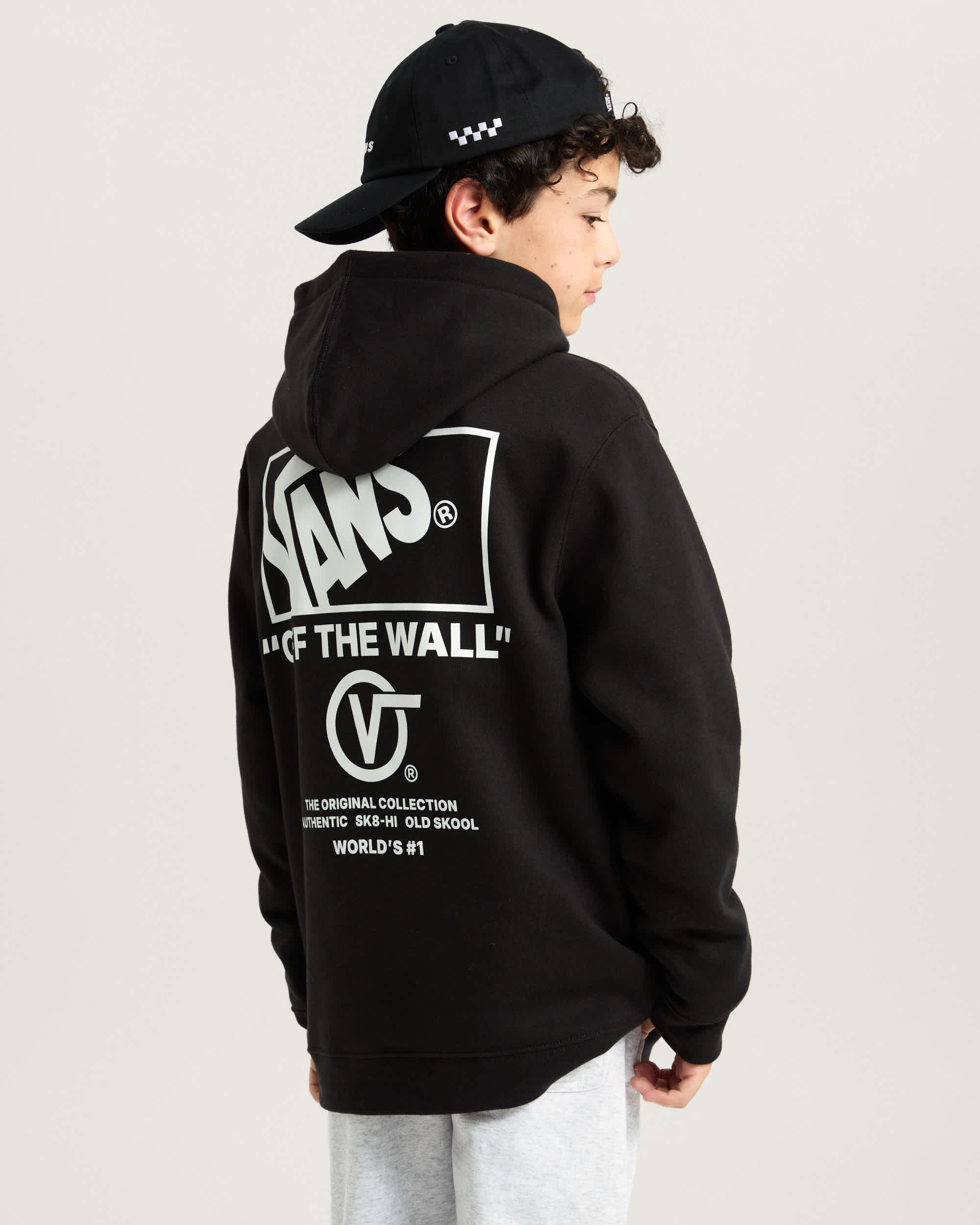 Sweat  Capuche Stockpile Enfant 814 ans VANS Noir ALT3
