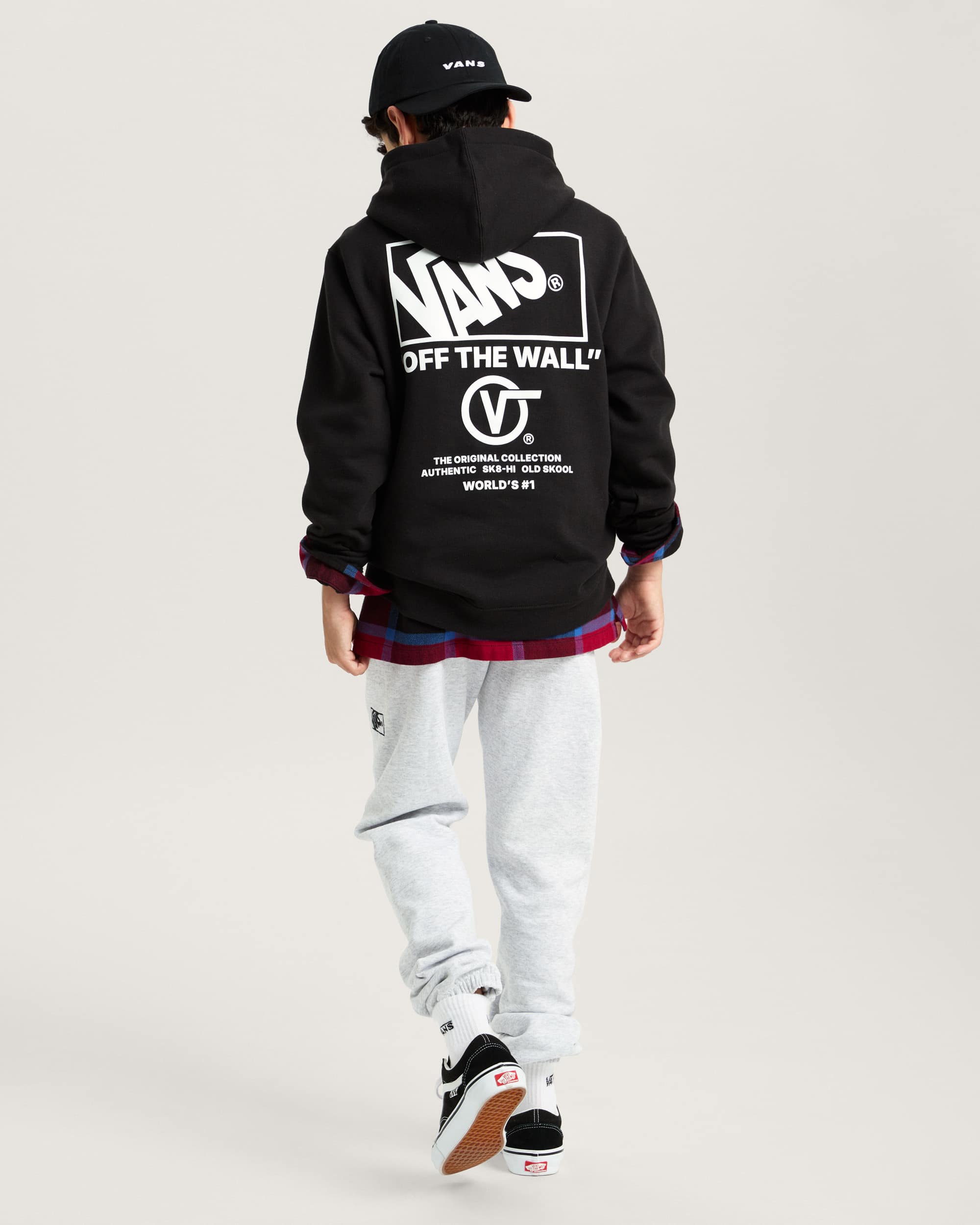 Sweat  Capuche Stockpile Enfant 814 ans VANS Noir ALT4