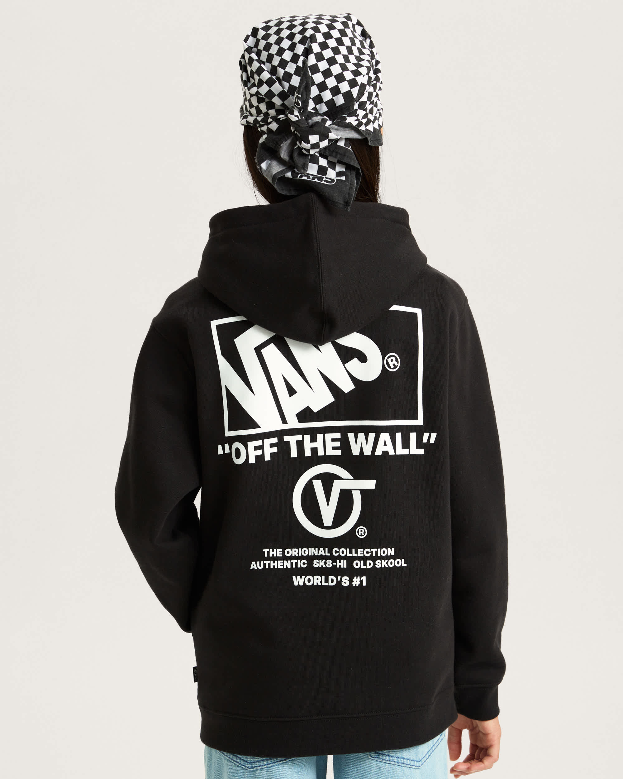 Sweat  Capuche Stockpile Enfant 814 ans VANS Noir ALT6