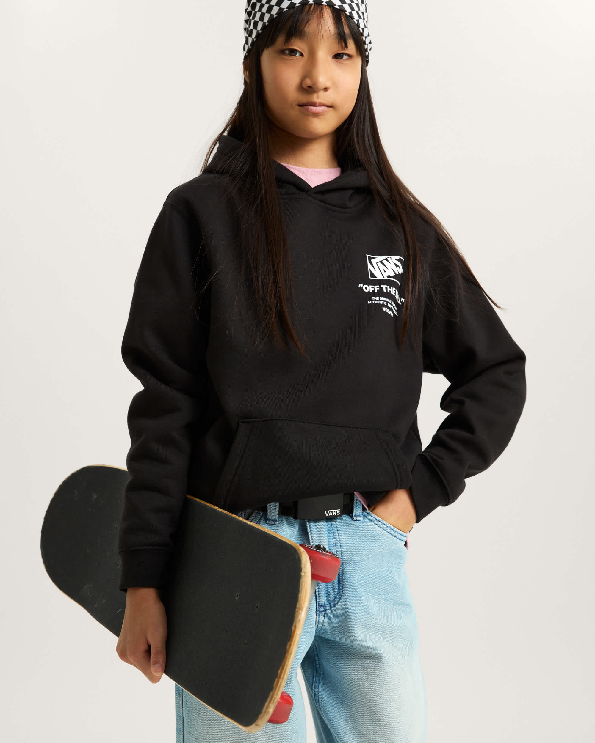 Sweat  Capuche Stockpile Enfant 814 ans VANS Noir ALT9