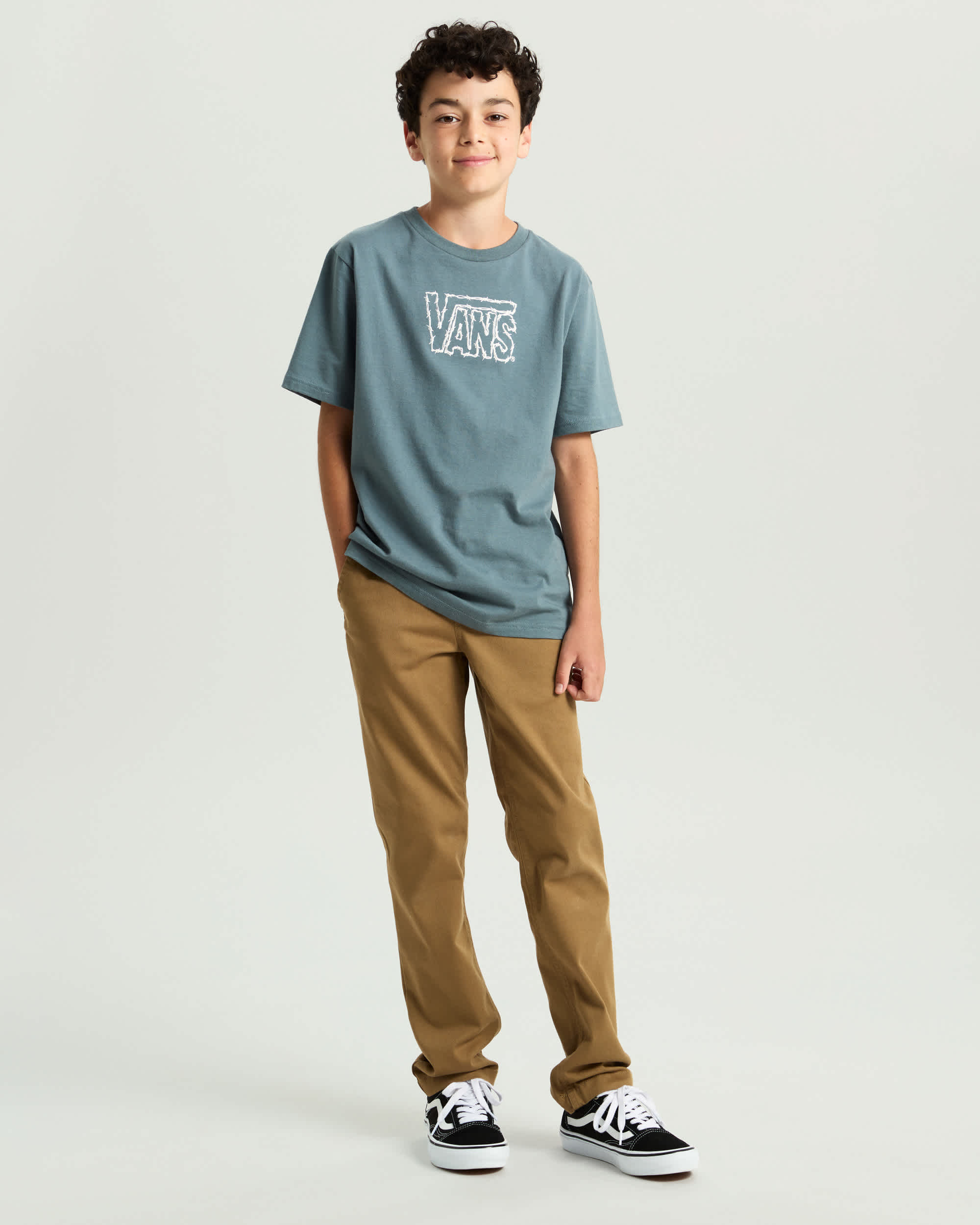 Kinder Cactus Wire TShirt 814 Jahre VANS Grau ALT4