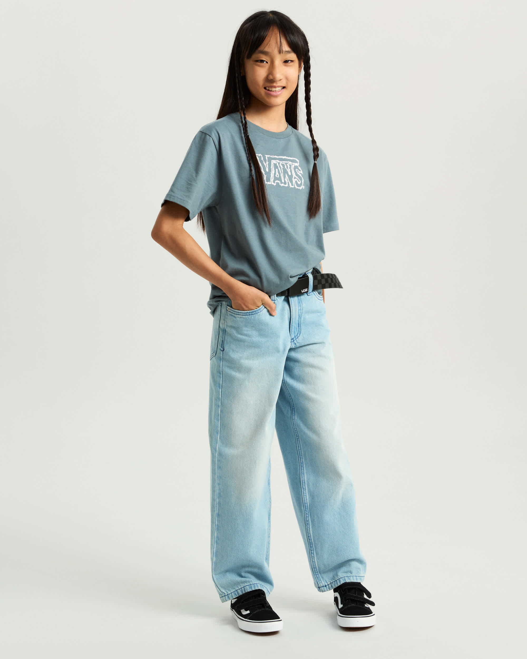 Kinder Cactus Wire TShirt 814 Jahre VANS Grau ALT8