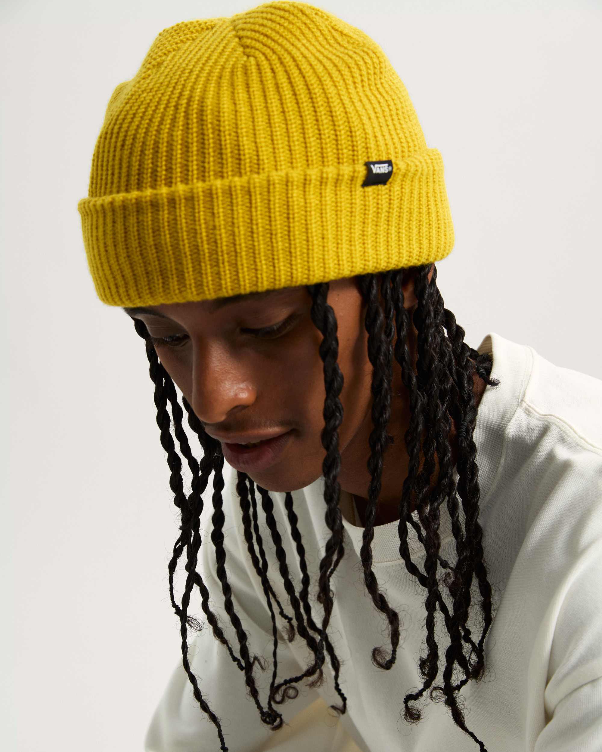 Gorro Core Basic con bajo vuelto VANS Amarillo ALT3