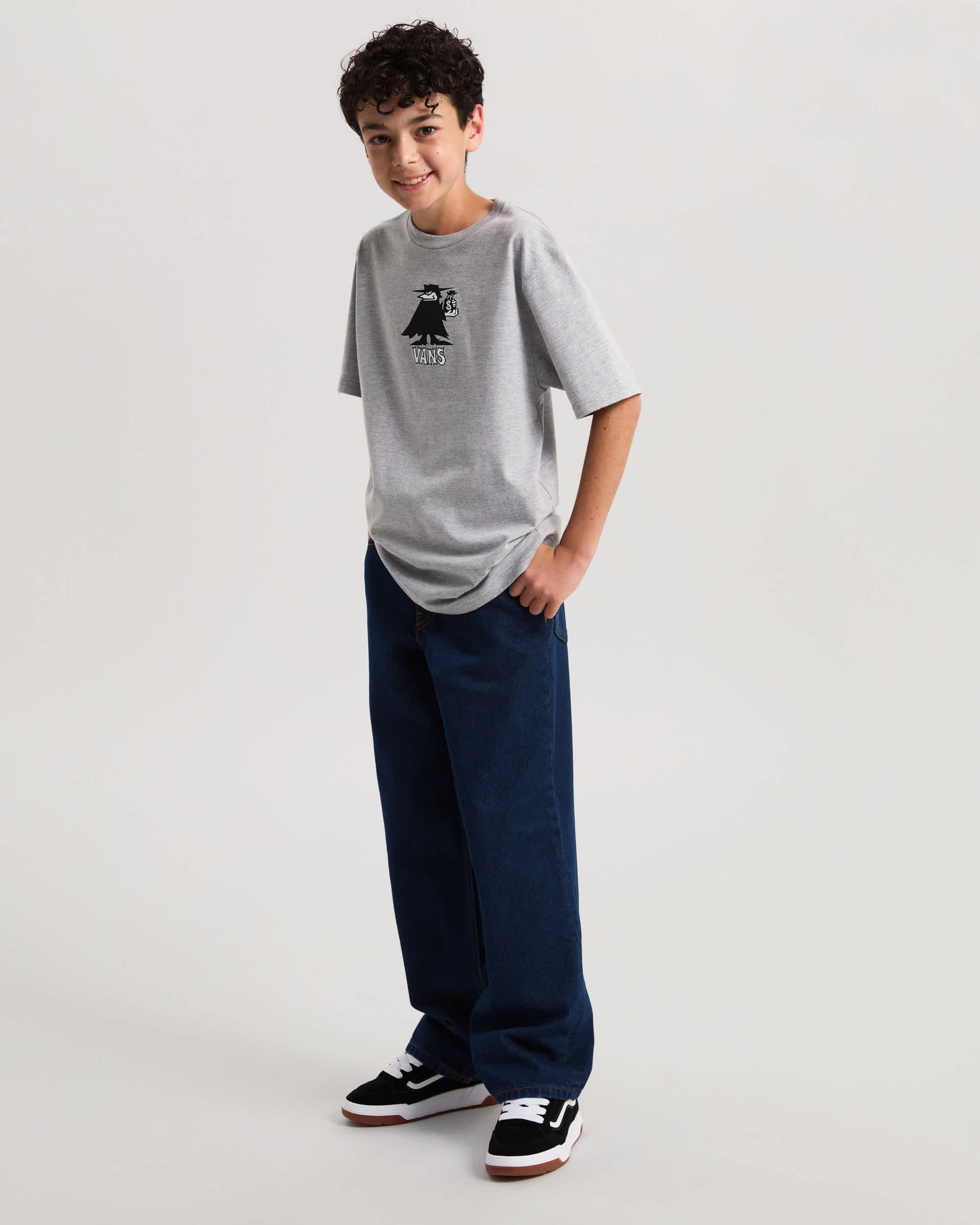 Kinder Classified Short Sleeve TShirt VANS Grau ALT4