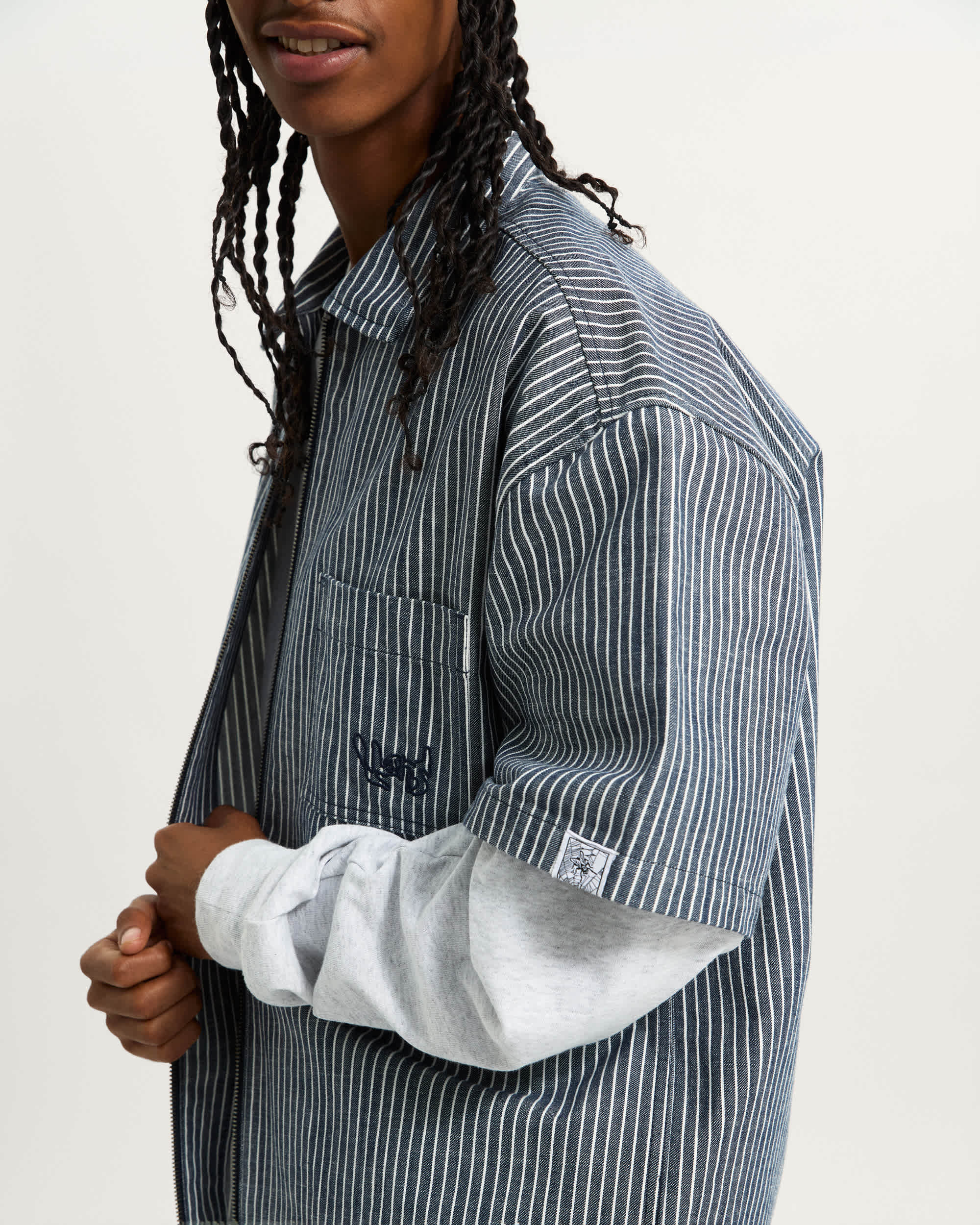 Raw Instinct Woven Shirt VANS Navy ALT5