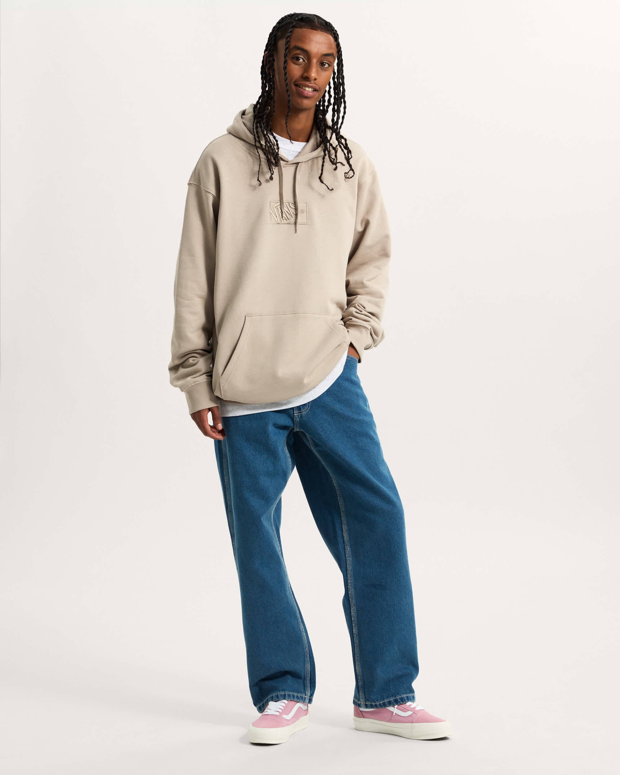 Blocked Box Hoodie VANS Beige ALT6