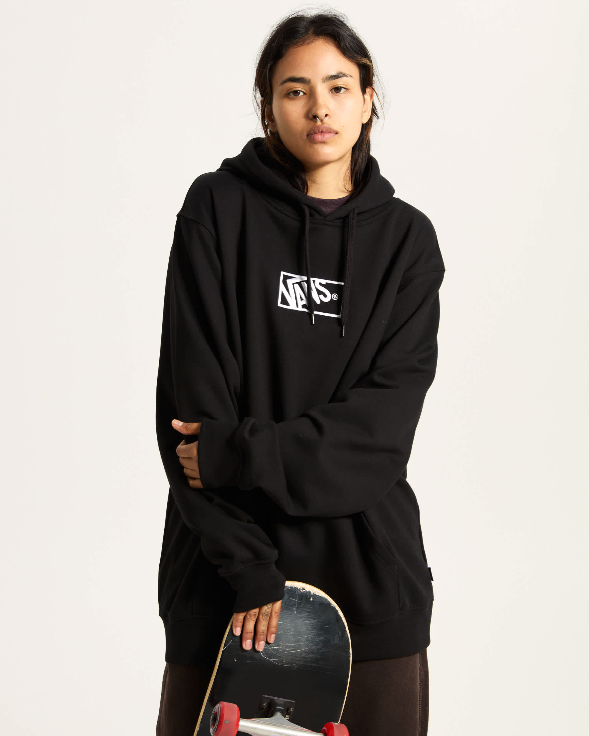 Sudadera con capucha Blocked Box VANS Negro ALT7