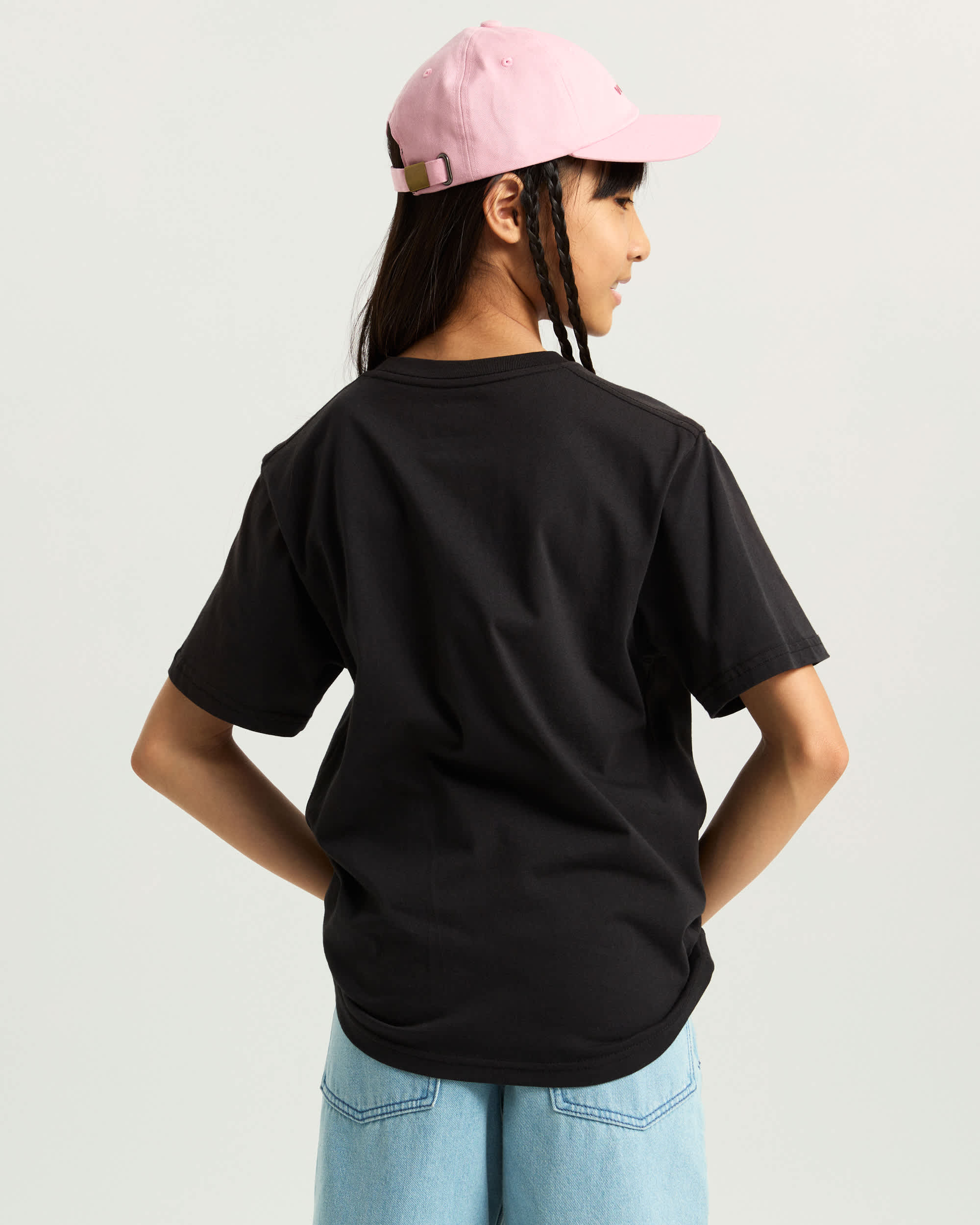 Kinder Blocked Box TShirt 814 Jahre VANS Schwarz ALT3