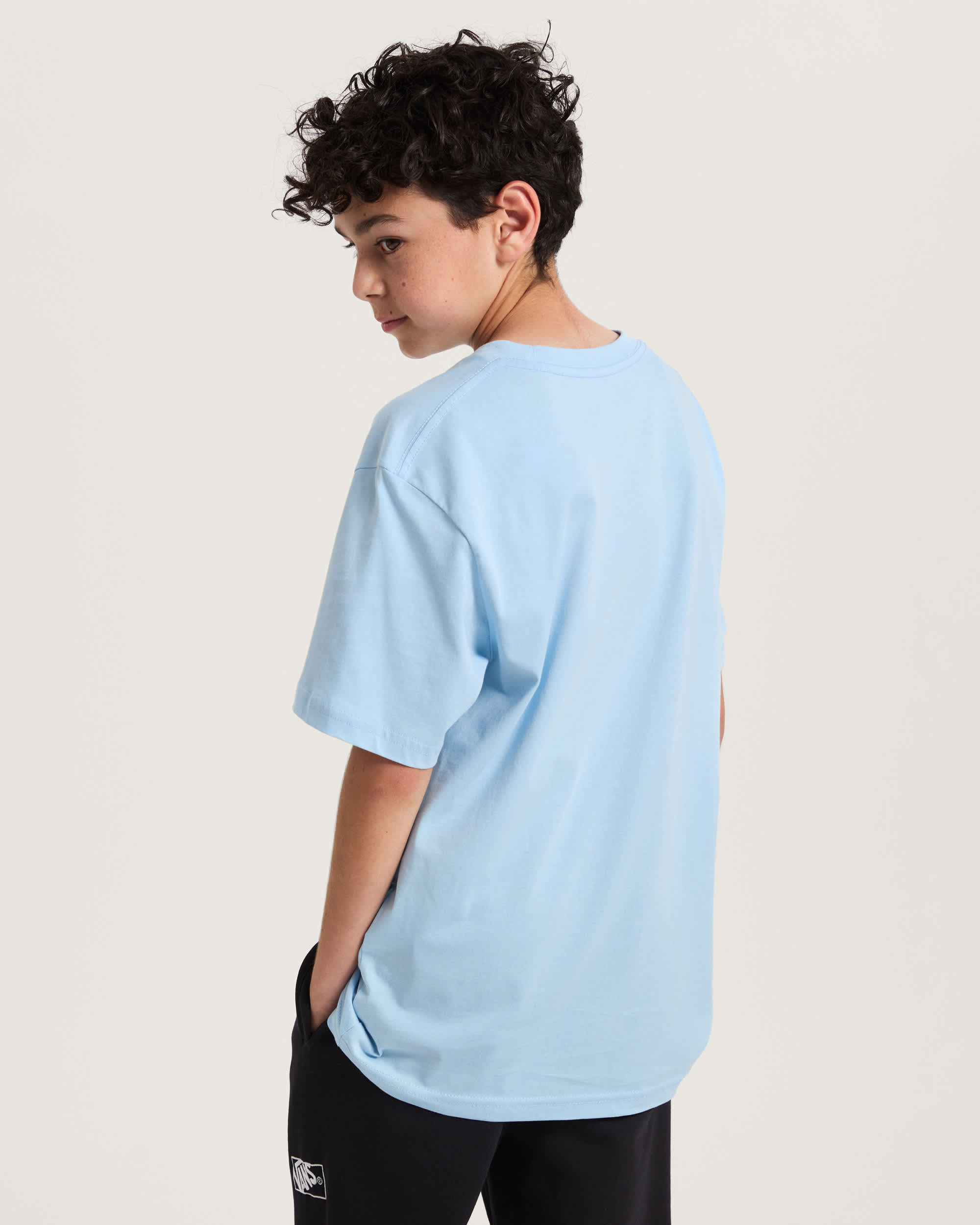 Kinder Blocked Box TShirt 814 Jahre VANS Blau ALT3