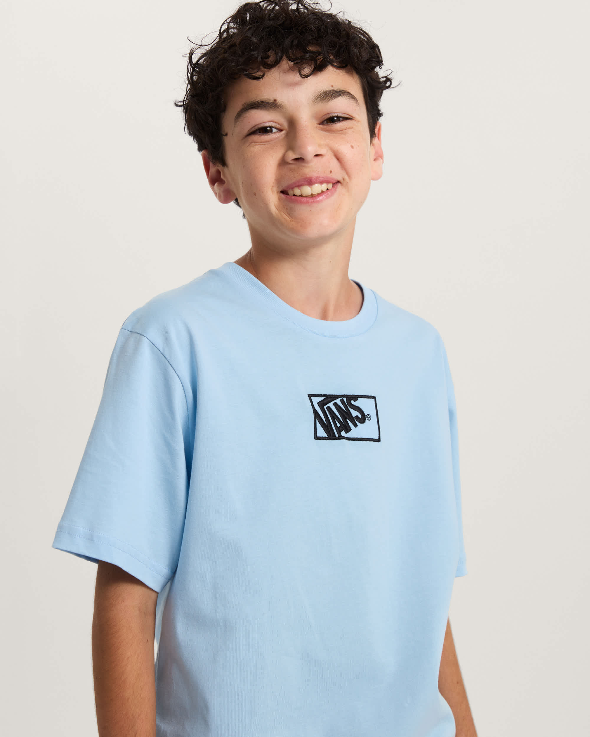 Kinder Blocked Box TShirt 814 Jahre VANS Blau ALT5