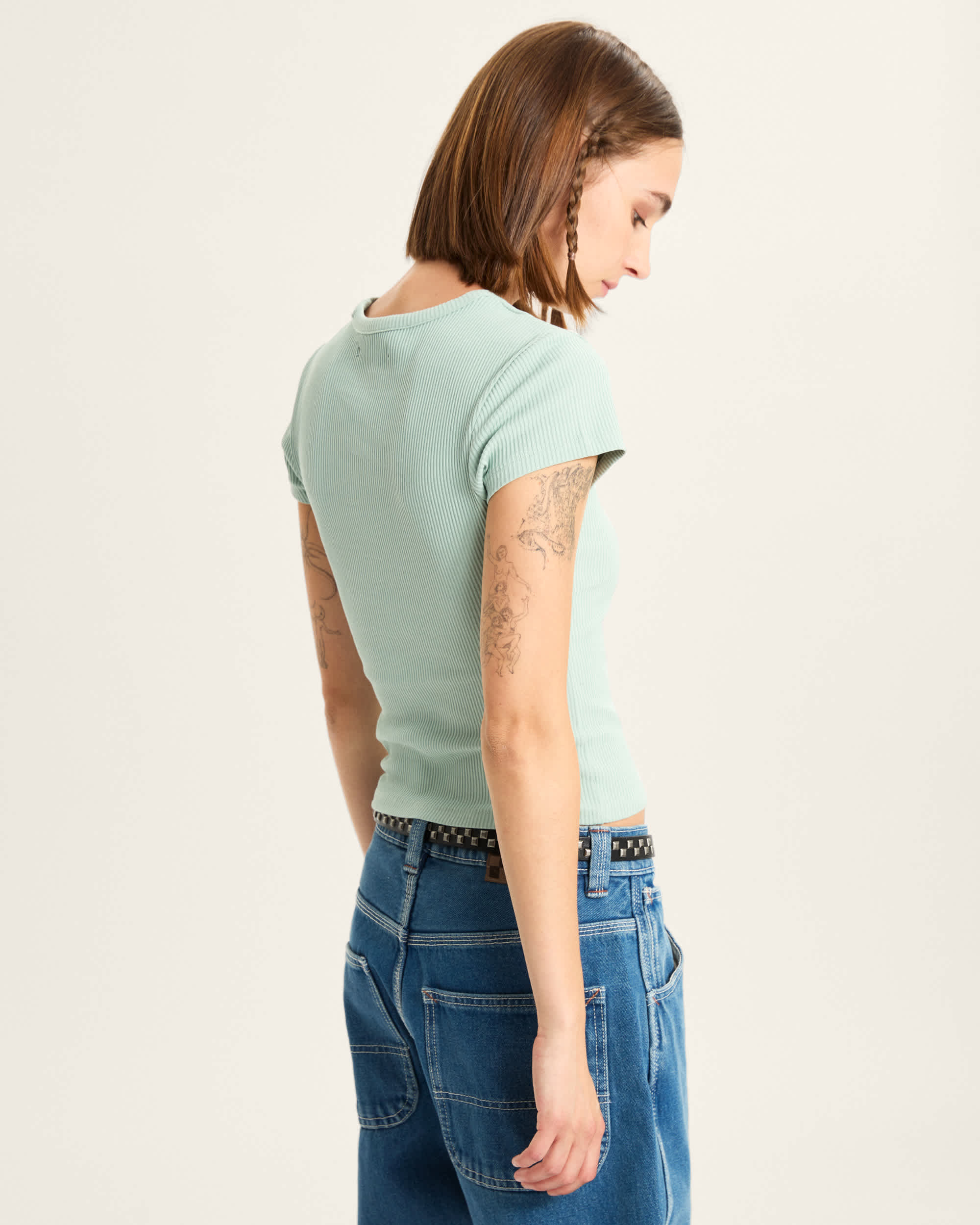 Cameron TShirt VANS Grn ALT3