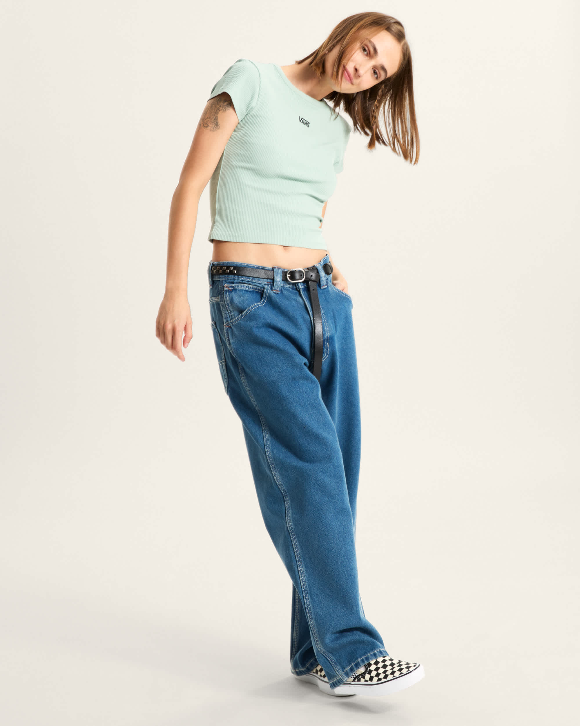 Cameron TShirt VANS Grn ALT4