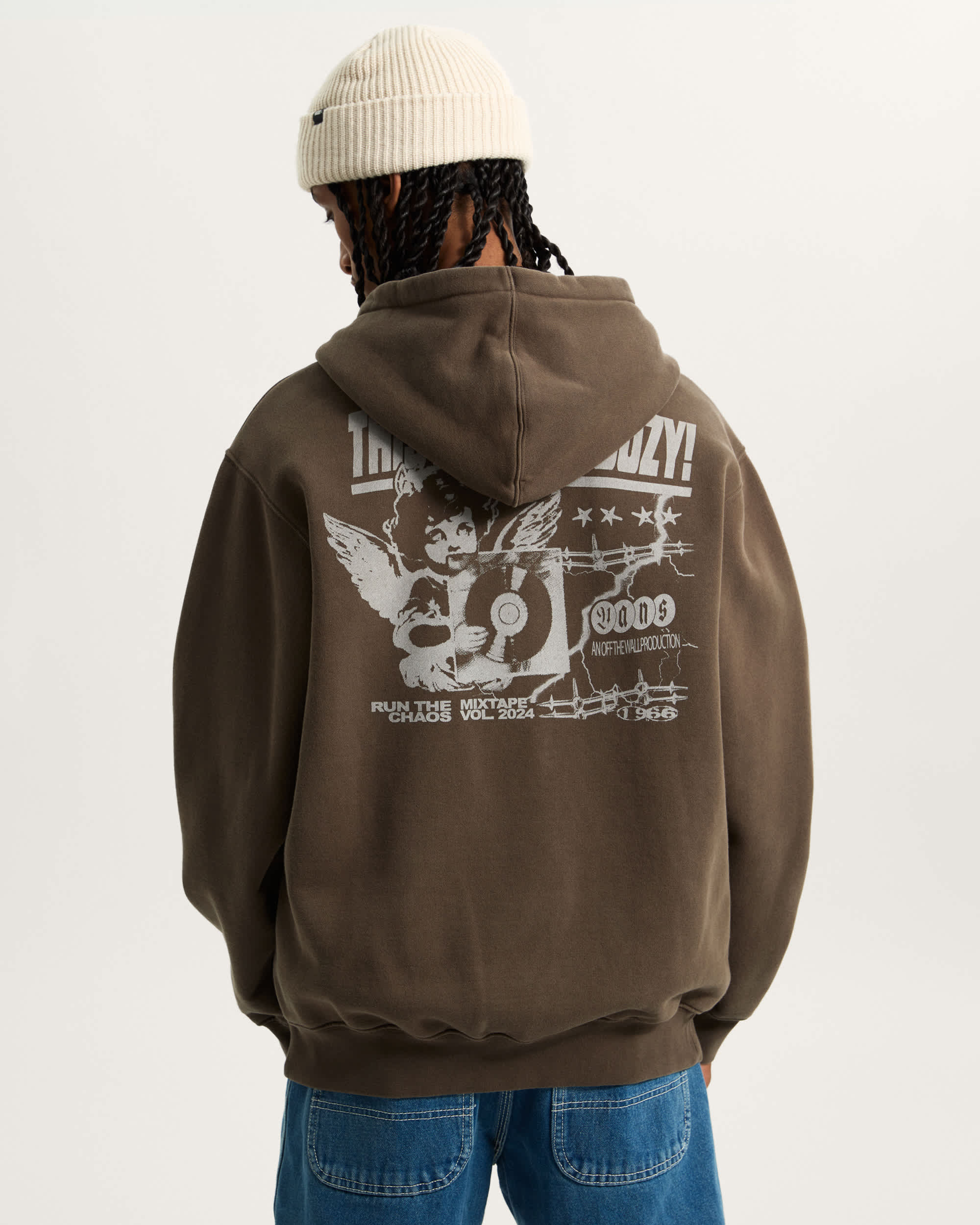 Sudadera con capucha Earthbound VANS Marrn ALT3