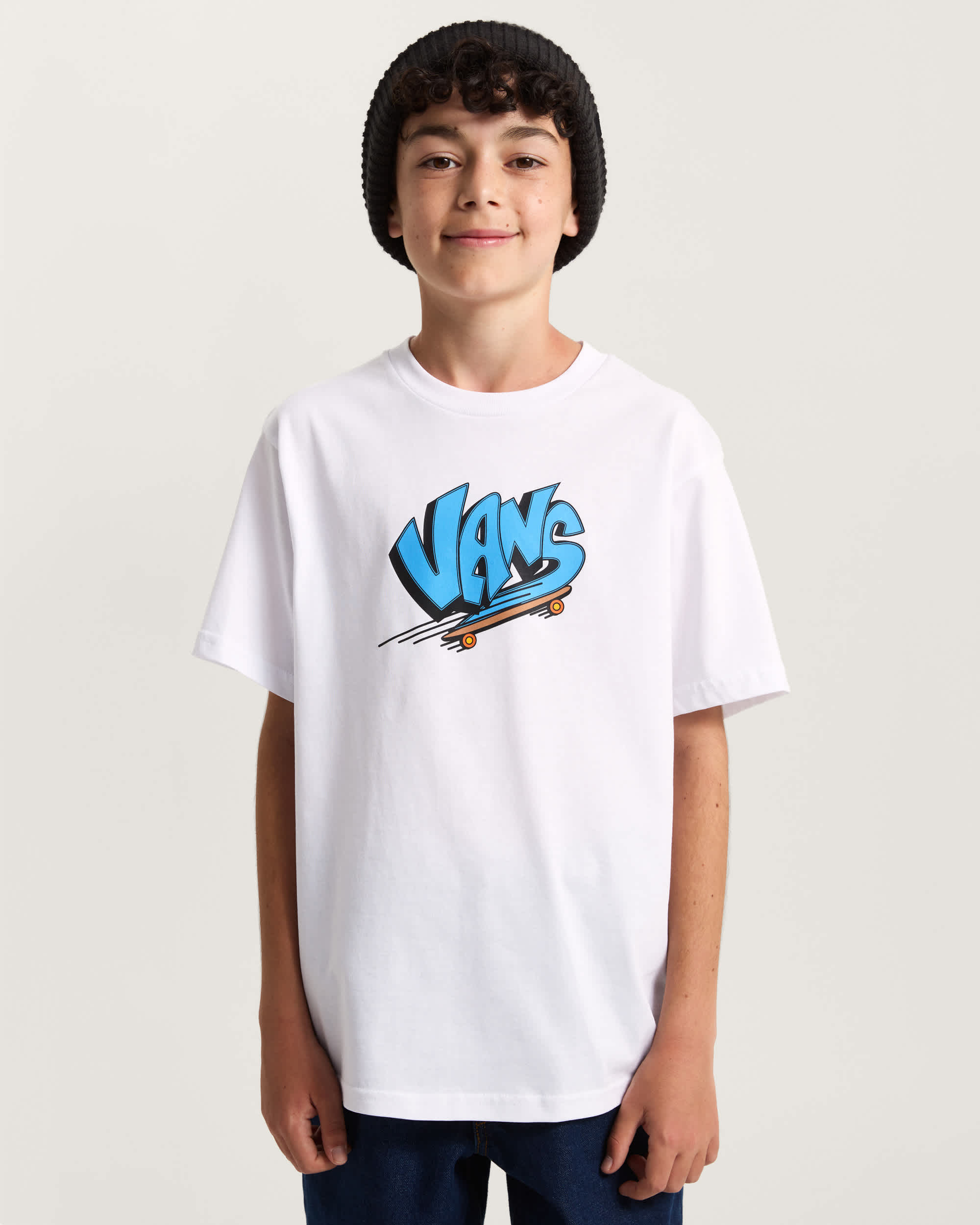 Kinder Vans Sk8 TShirt 814 Jahre VANS Wei ALT2