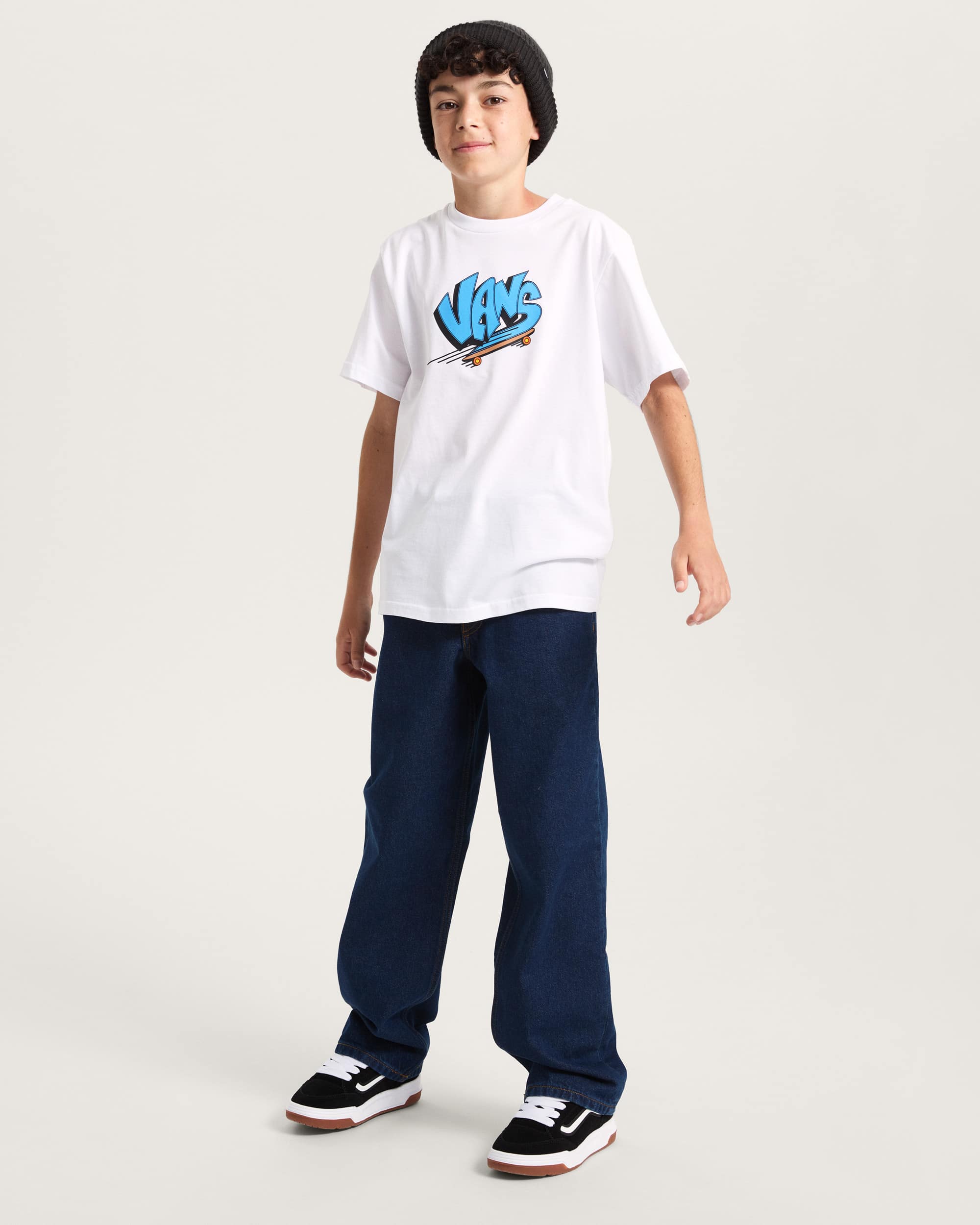 Kinder Vans Sk8 TShirt 814 Jahre VANS Wei ALT4