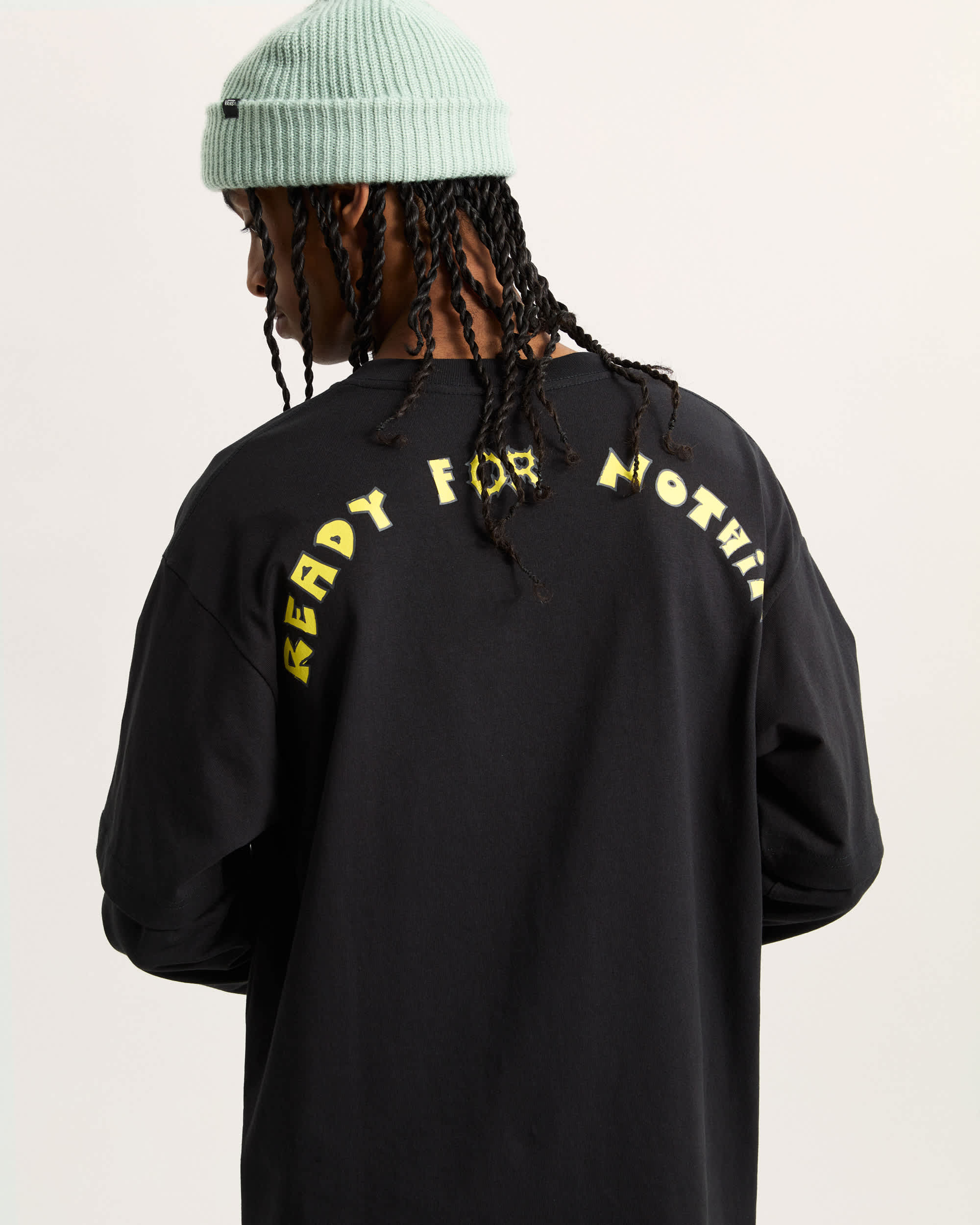 Tshirt For Nothing Twofer VANS Noir ALT3