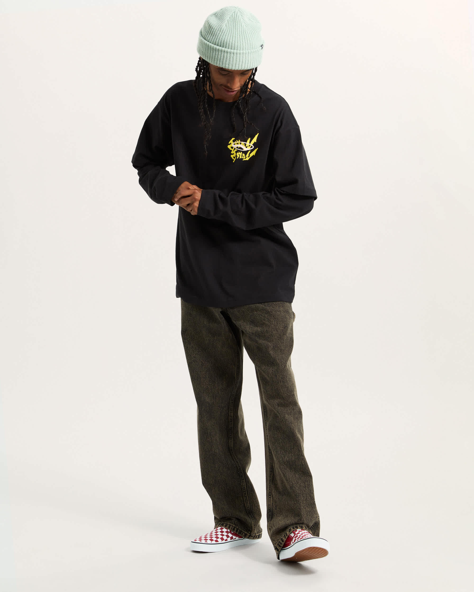 Tshirt For Nothing Twofer VANS Noir ALT5