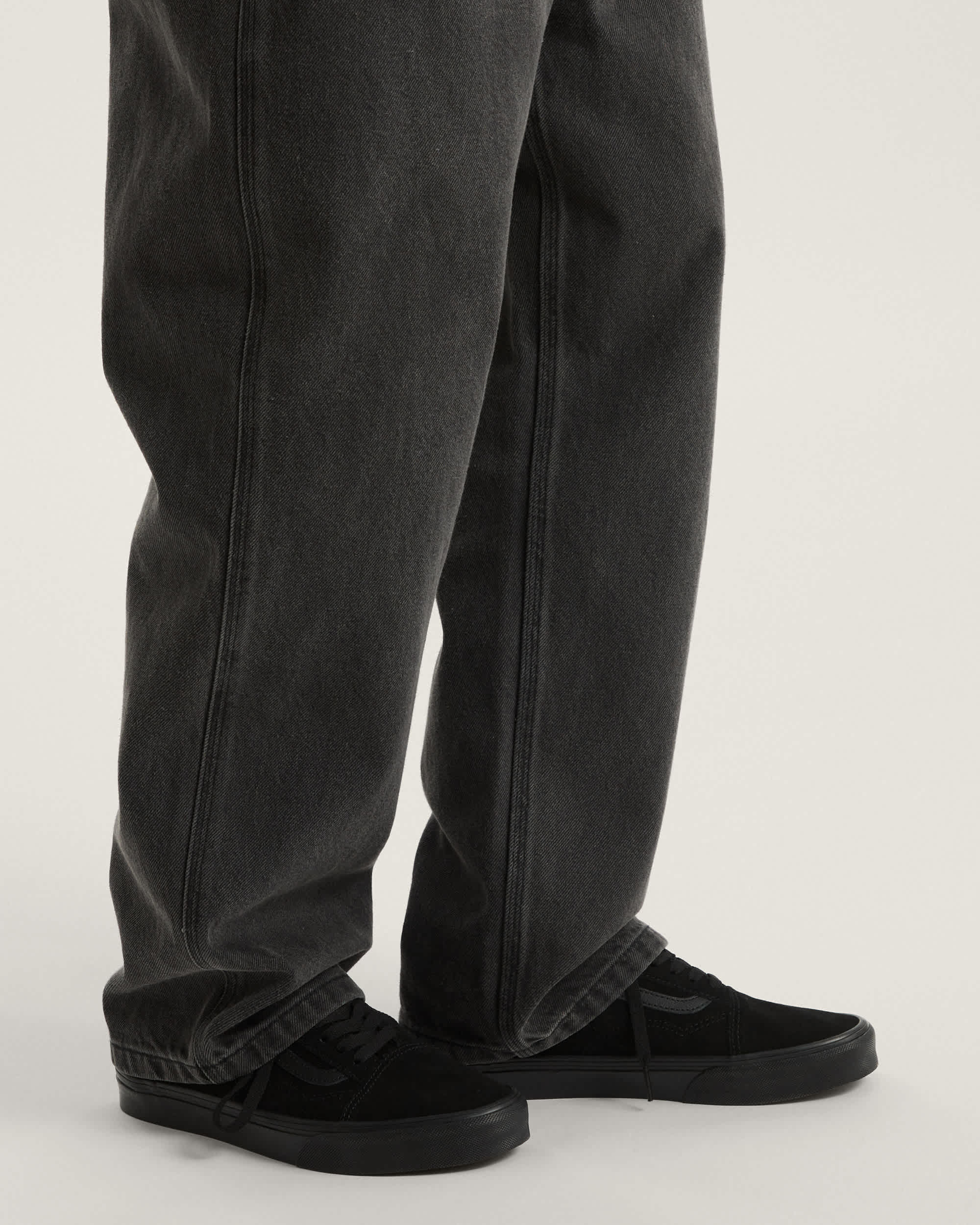 Suede Old Skool Schuhe VANS Schwarz ALT4