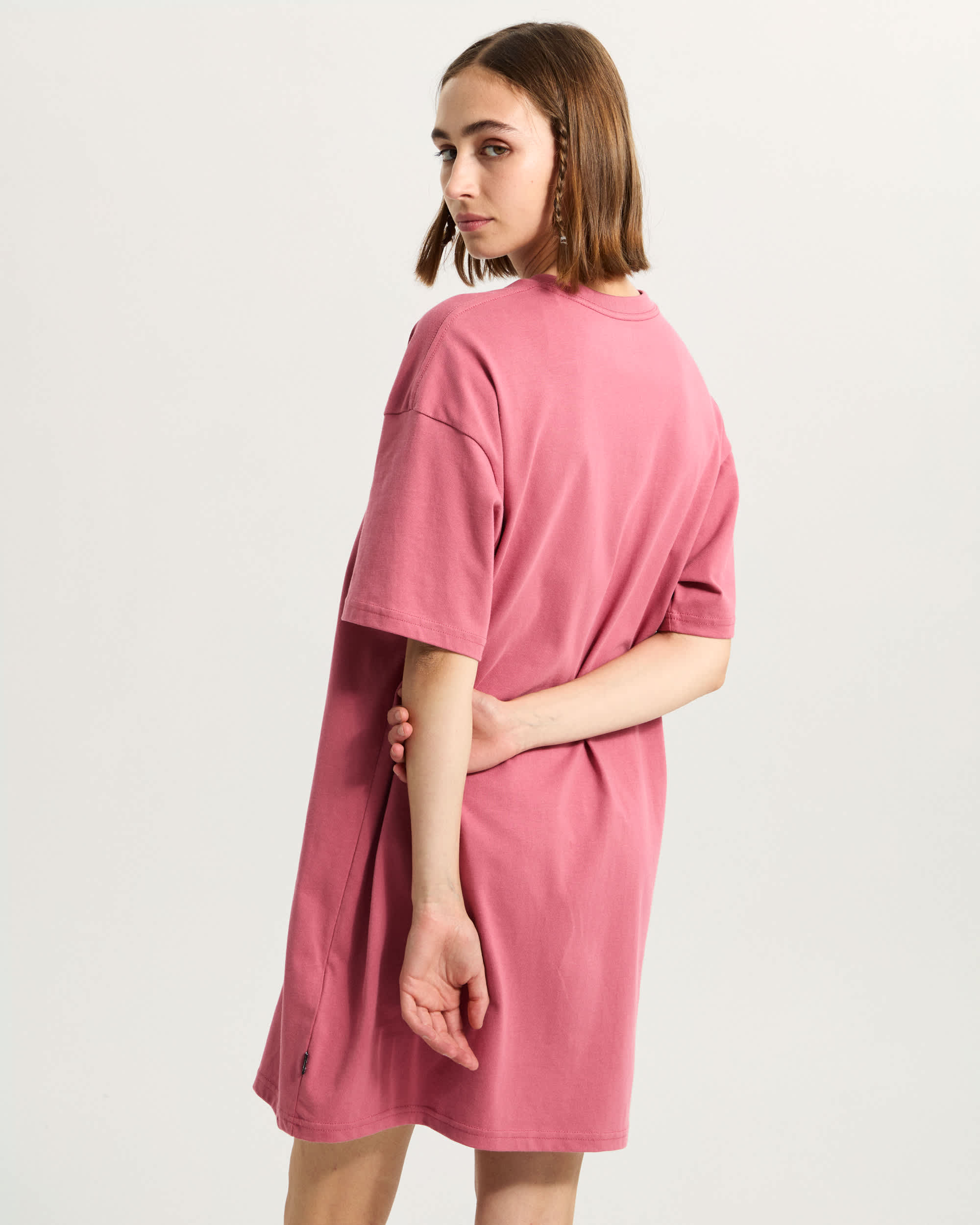 Center Vee TShirtKleid VANS Rosa ALT3
