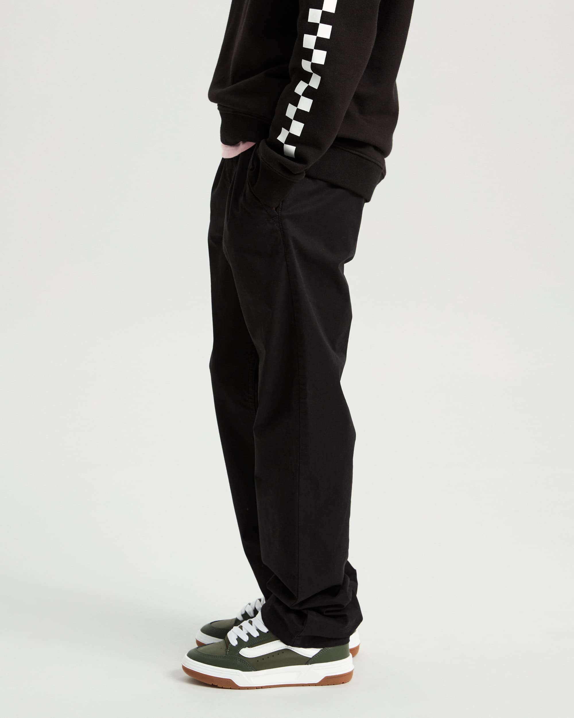 Jungen Range Hose 814 Jahre VANS Schwarz ALT4