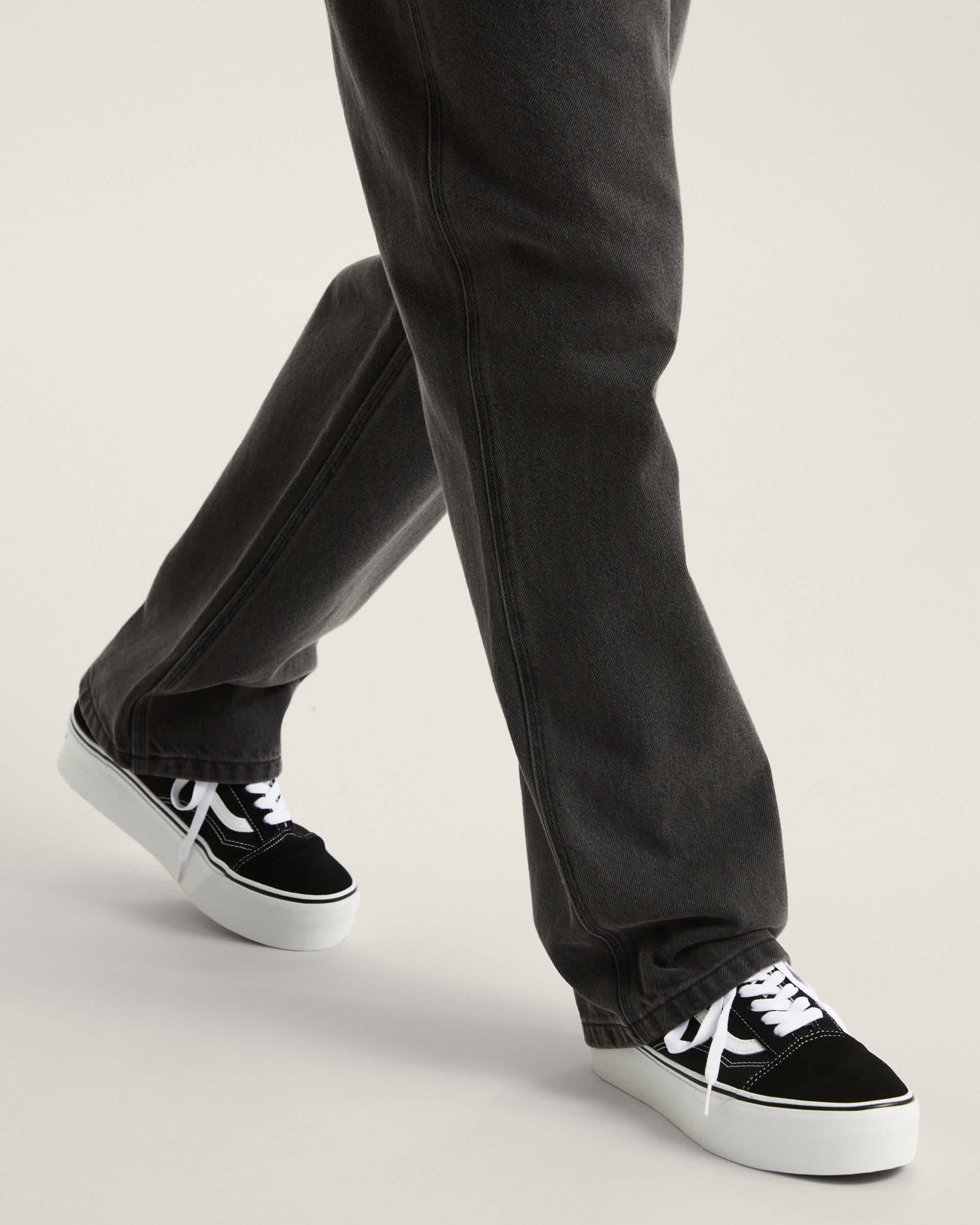 Chaussures Old Skool Platform VANS Noir ALT4