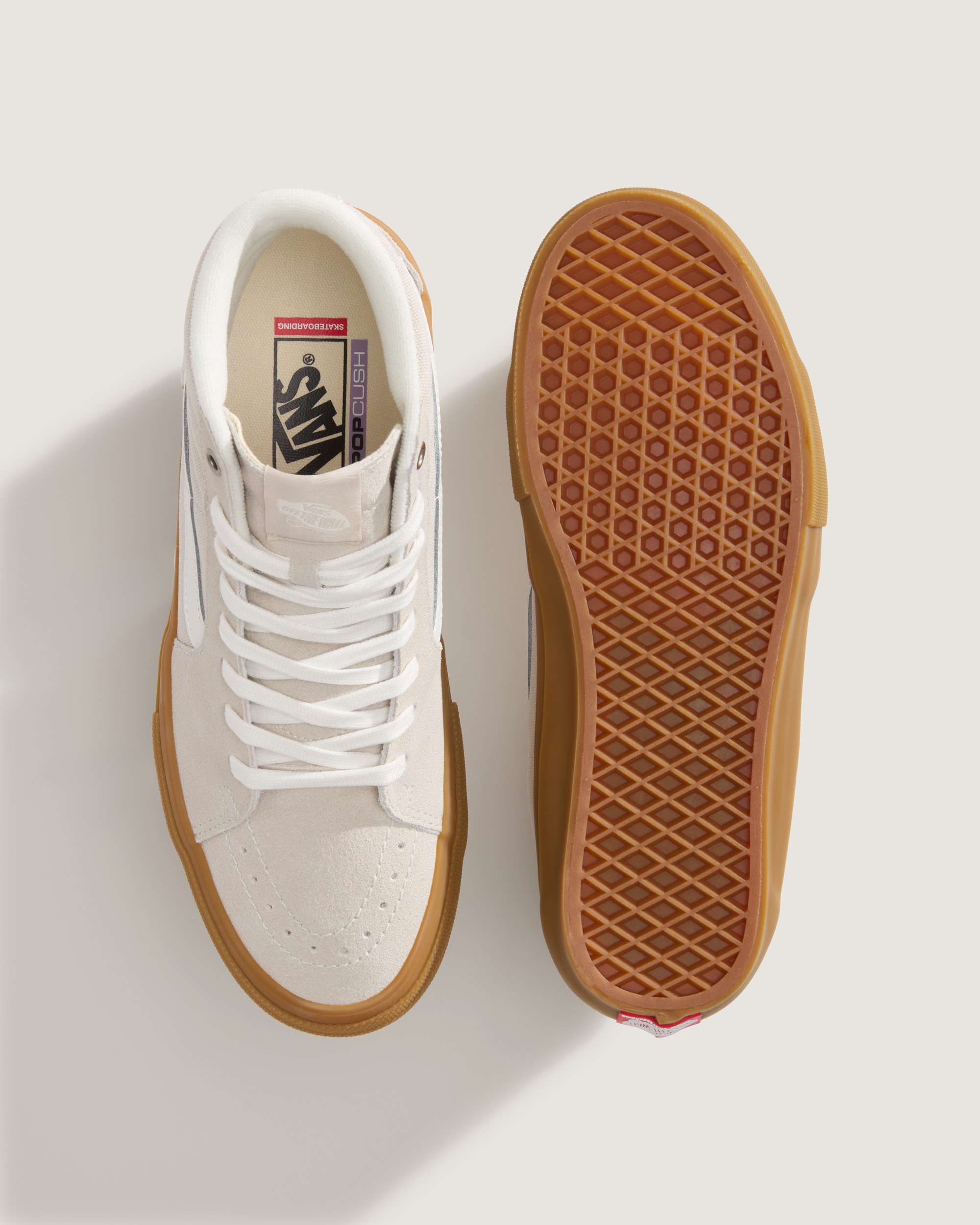 Skate Sk8Hi Schuhe VANS Grau ALT2