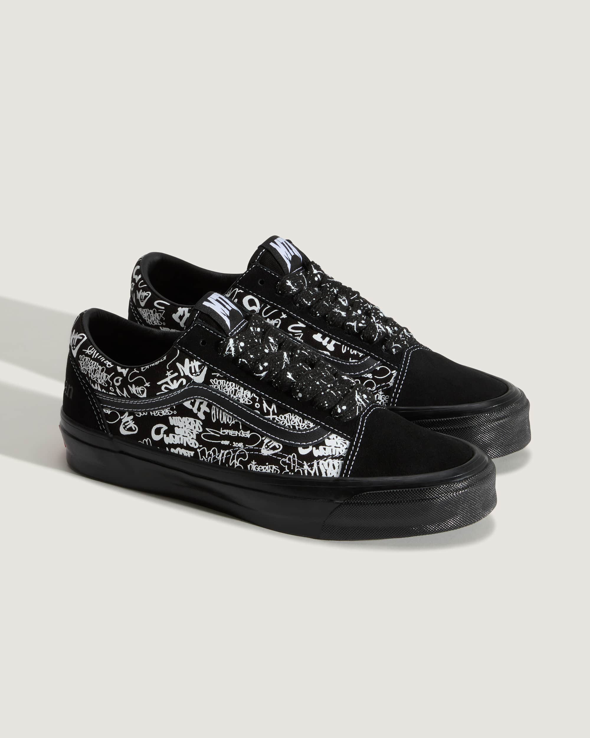 Premium Old Skool OTW x Motherlan VANS Noir ALT1