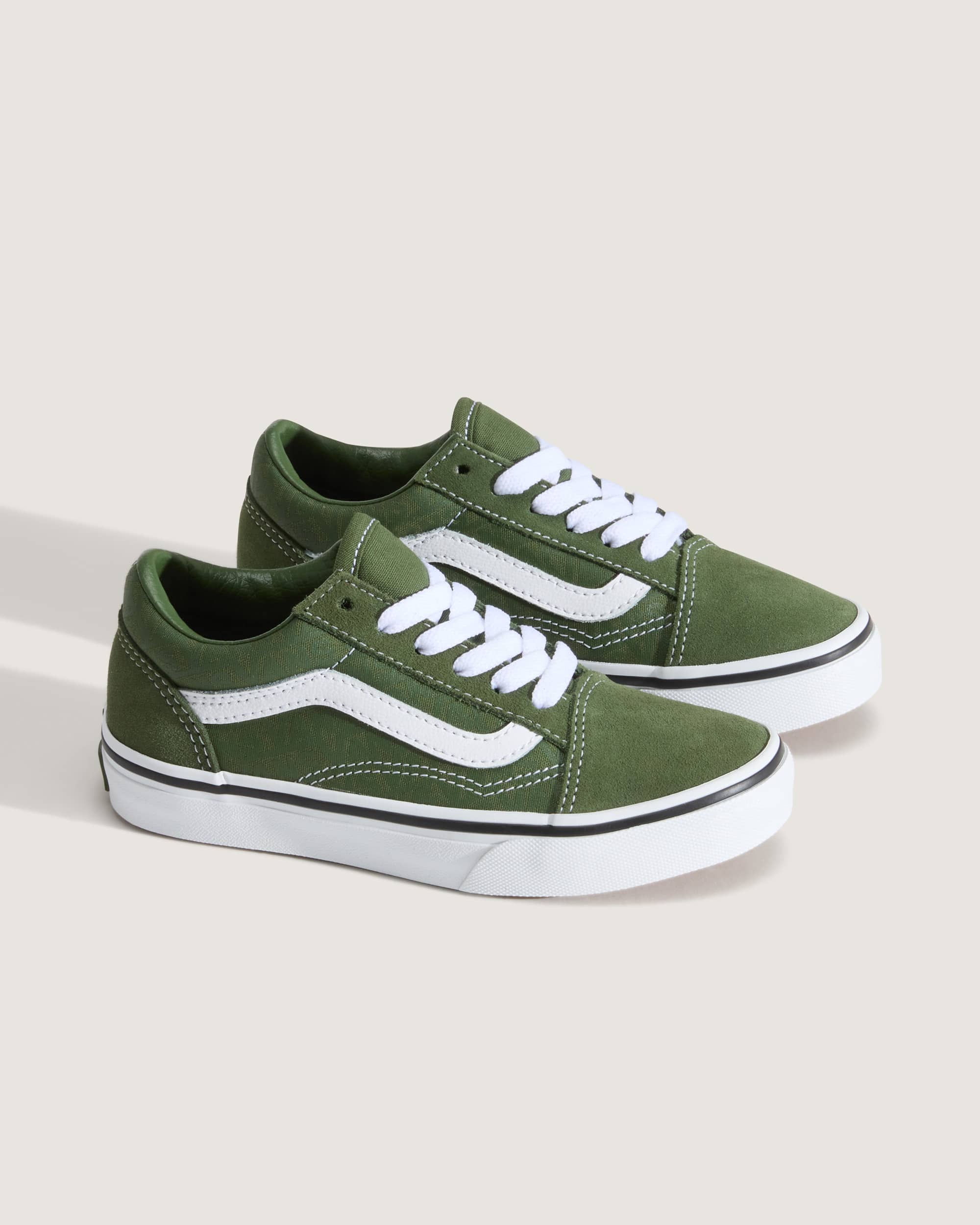 Chaussures Old Skool Enfant 48 ans VANS Vert ALT1