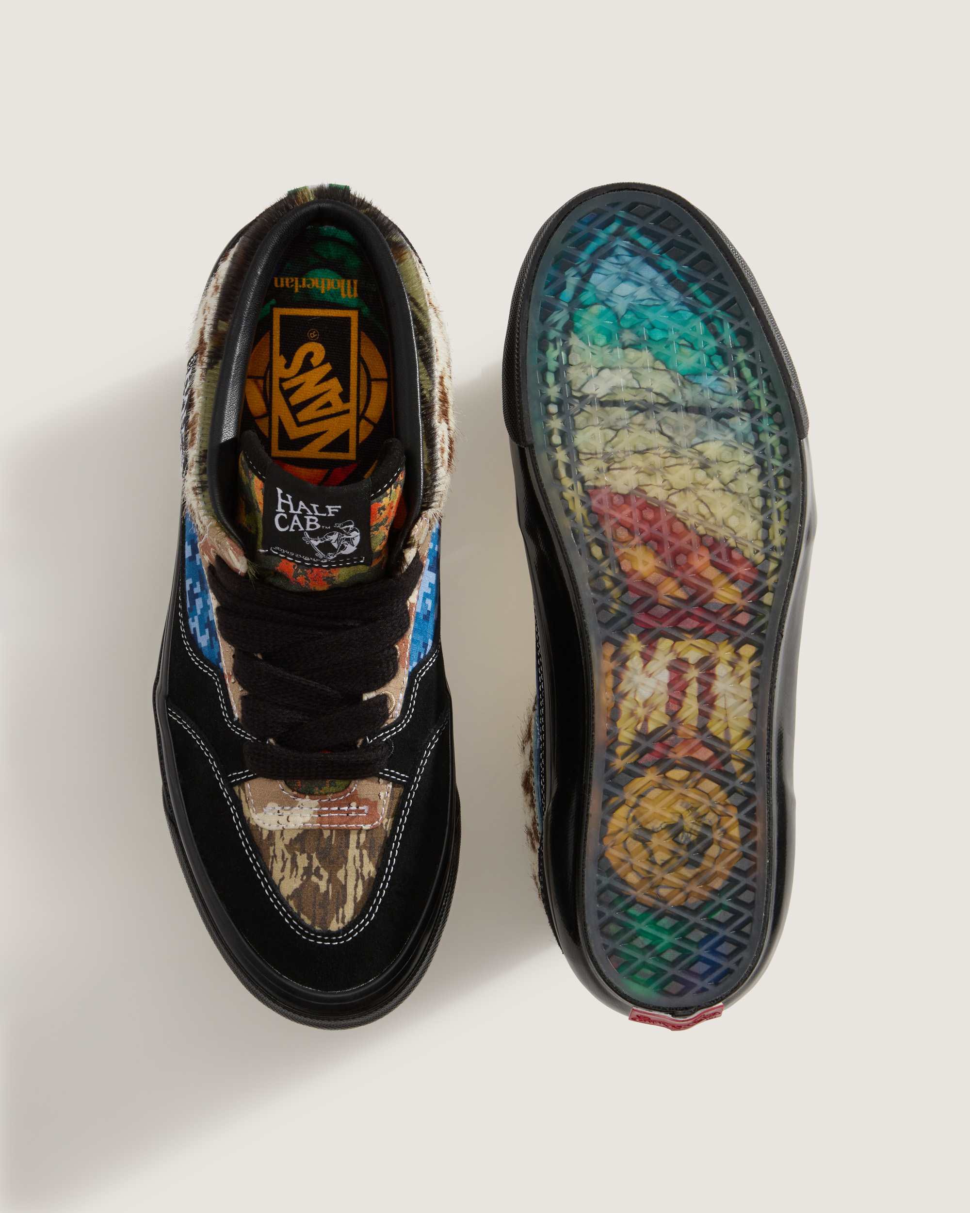 Scarpe Premium Half Cab OTW x Motherlan VANS Nero ALT2