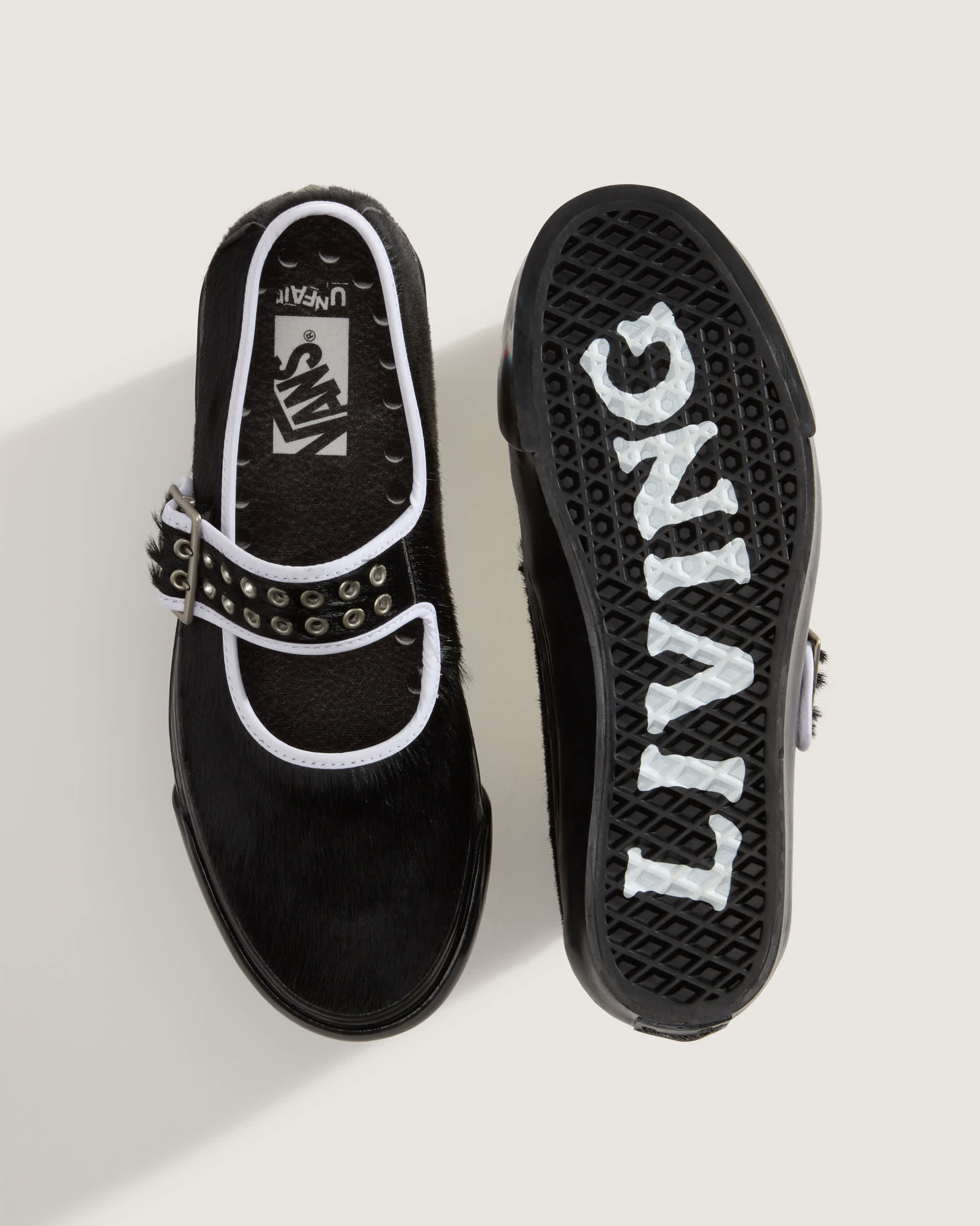 Premium Mary Jane Schuhe VANS Schwarz ALT2