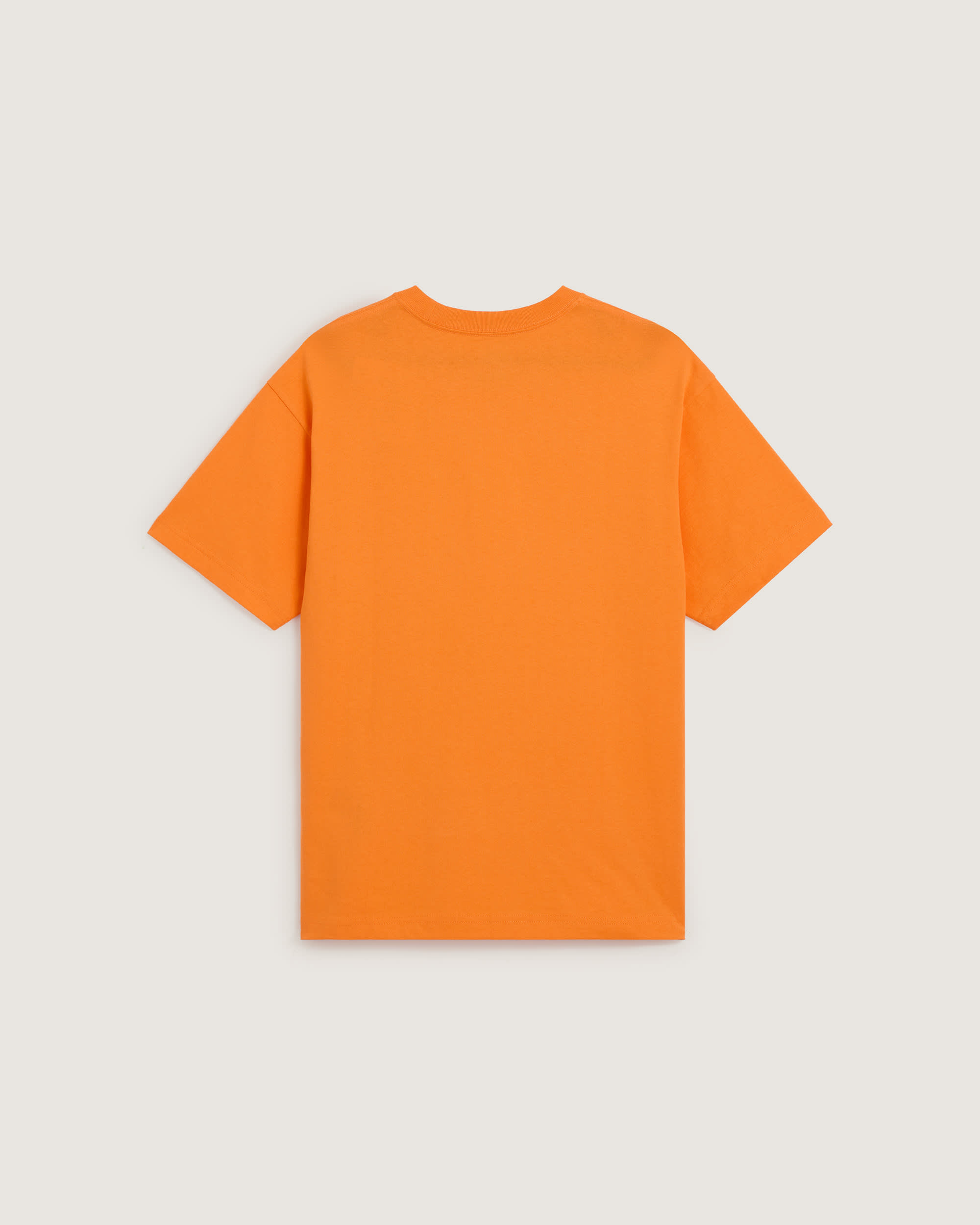 Left Chest Loose Fit Short Sleeve TShirt VANS Orange ALT1