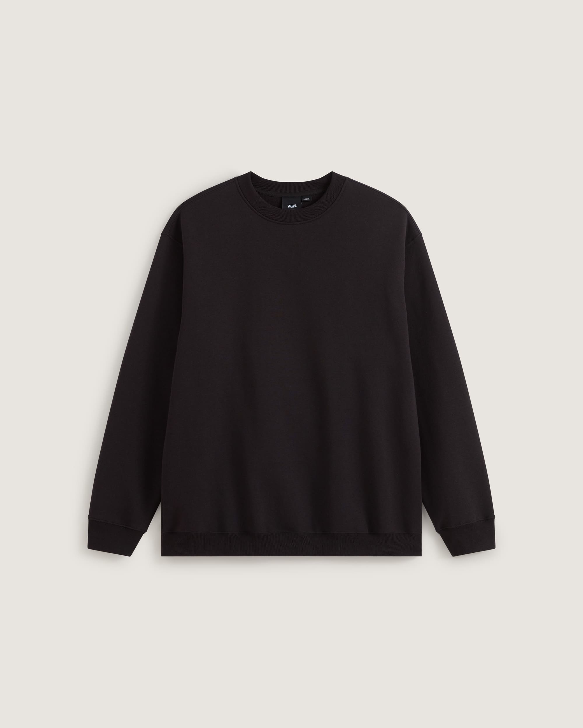 Sweat Scripted Vans Crew VANS Noir HERO