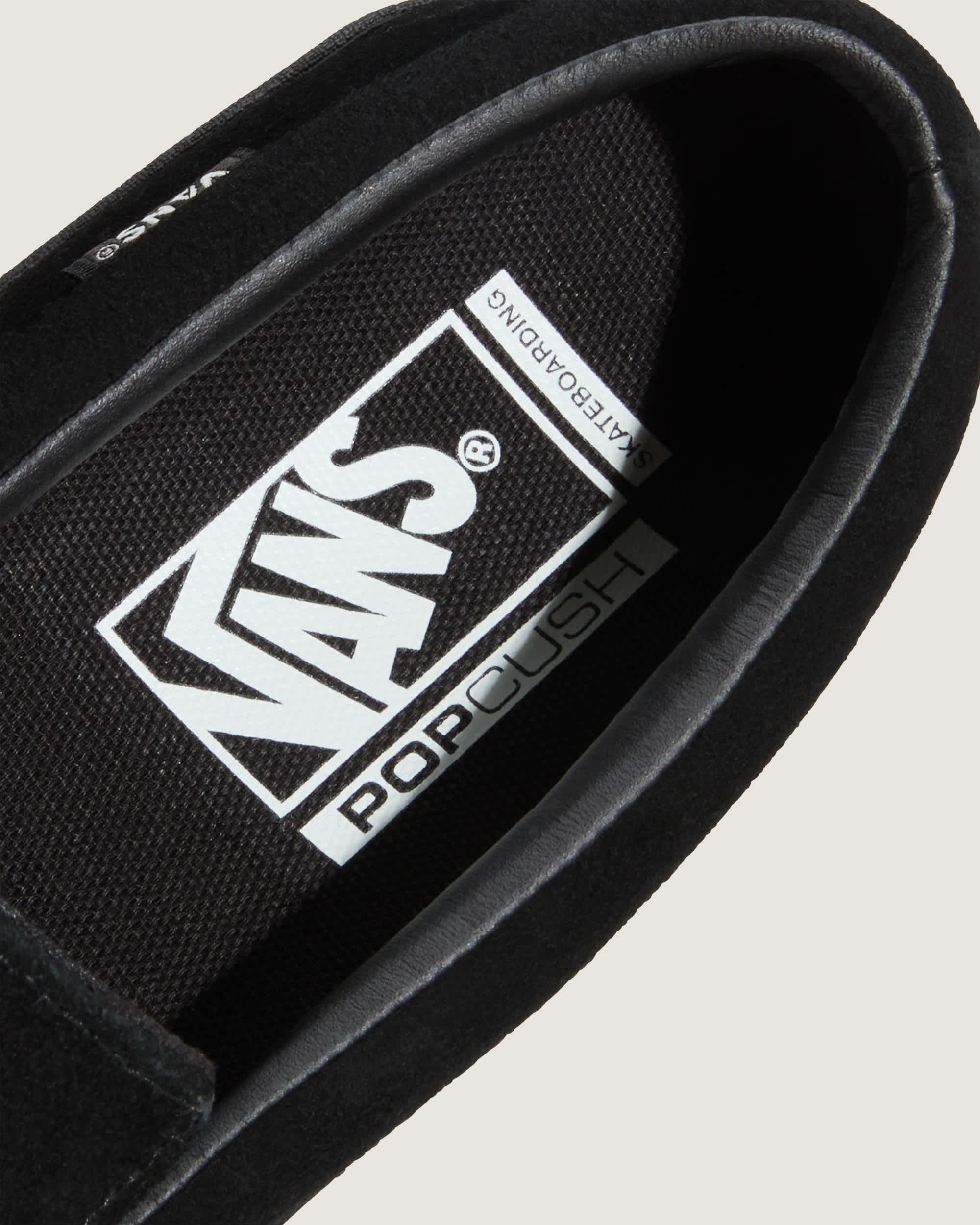 Skate Loafer Schuhe VANS Schwarz ALT6