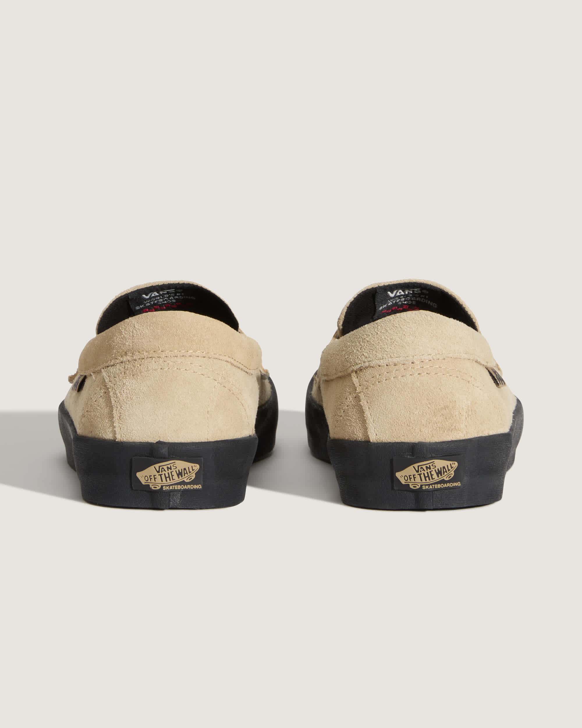 Skate Loafer Schuhe VANS Beige ALT3