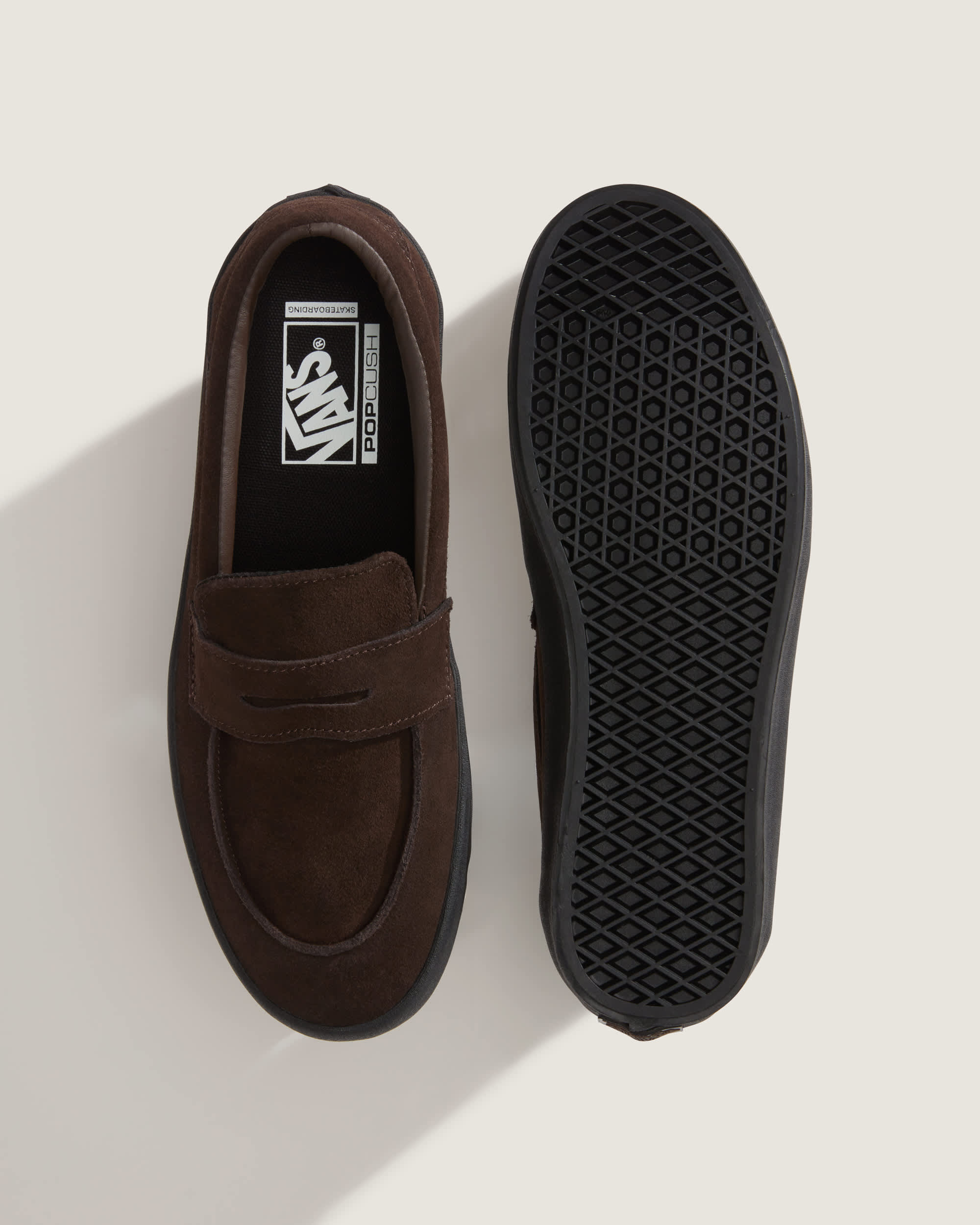 Chaussures Skate Loafer VANS NoirMarron ALT2