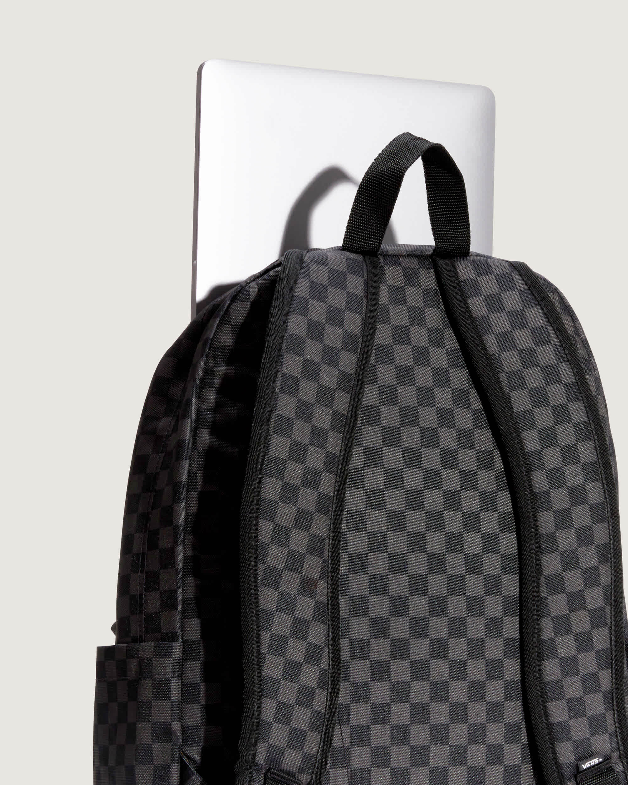 Old Skool Check Rucksack VANS Grau ALT4