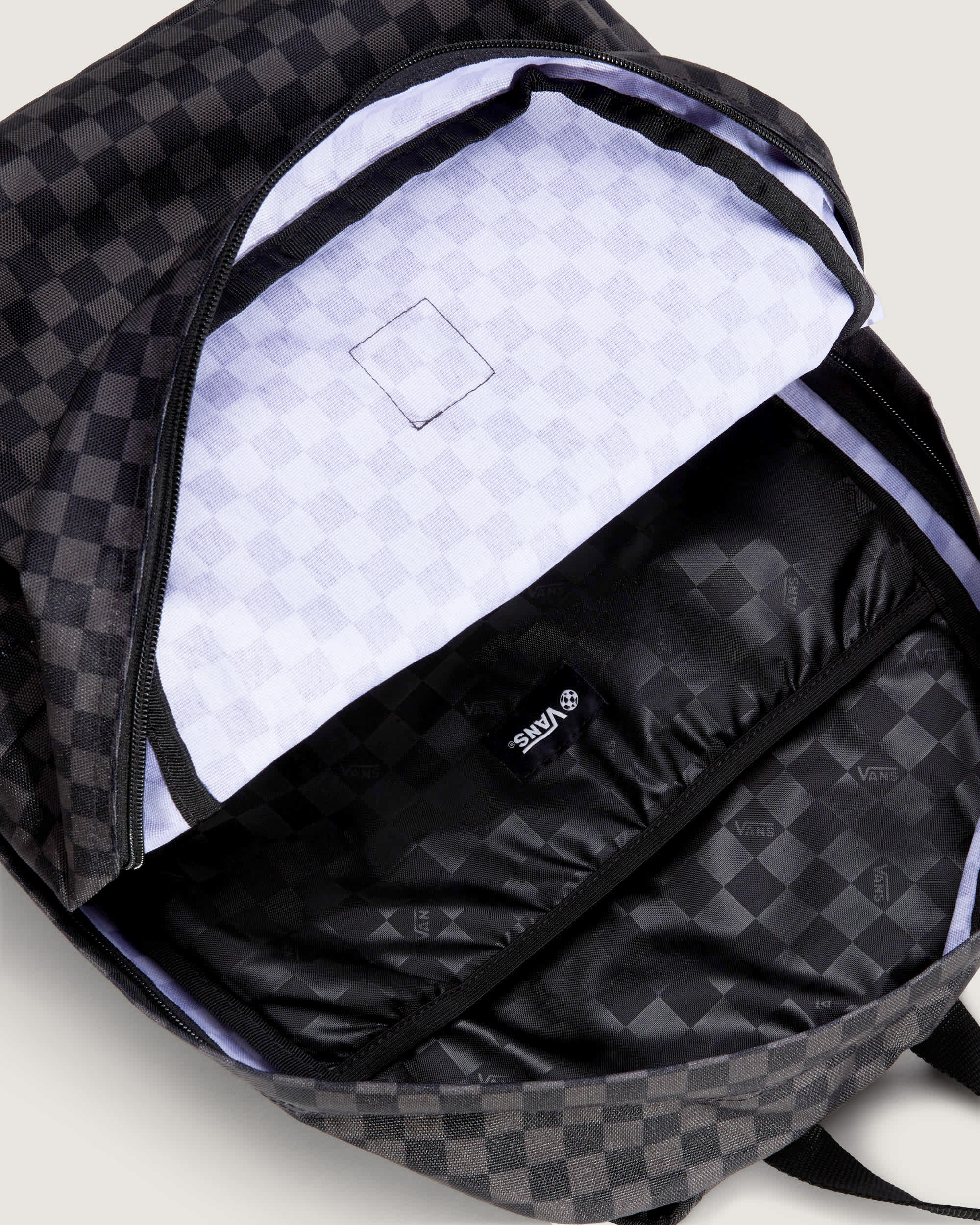 Old Skool Check Rucksack VANS Grau ALT5