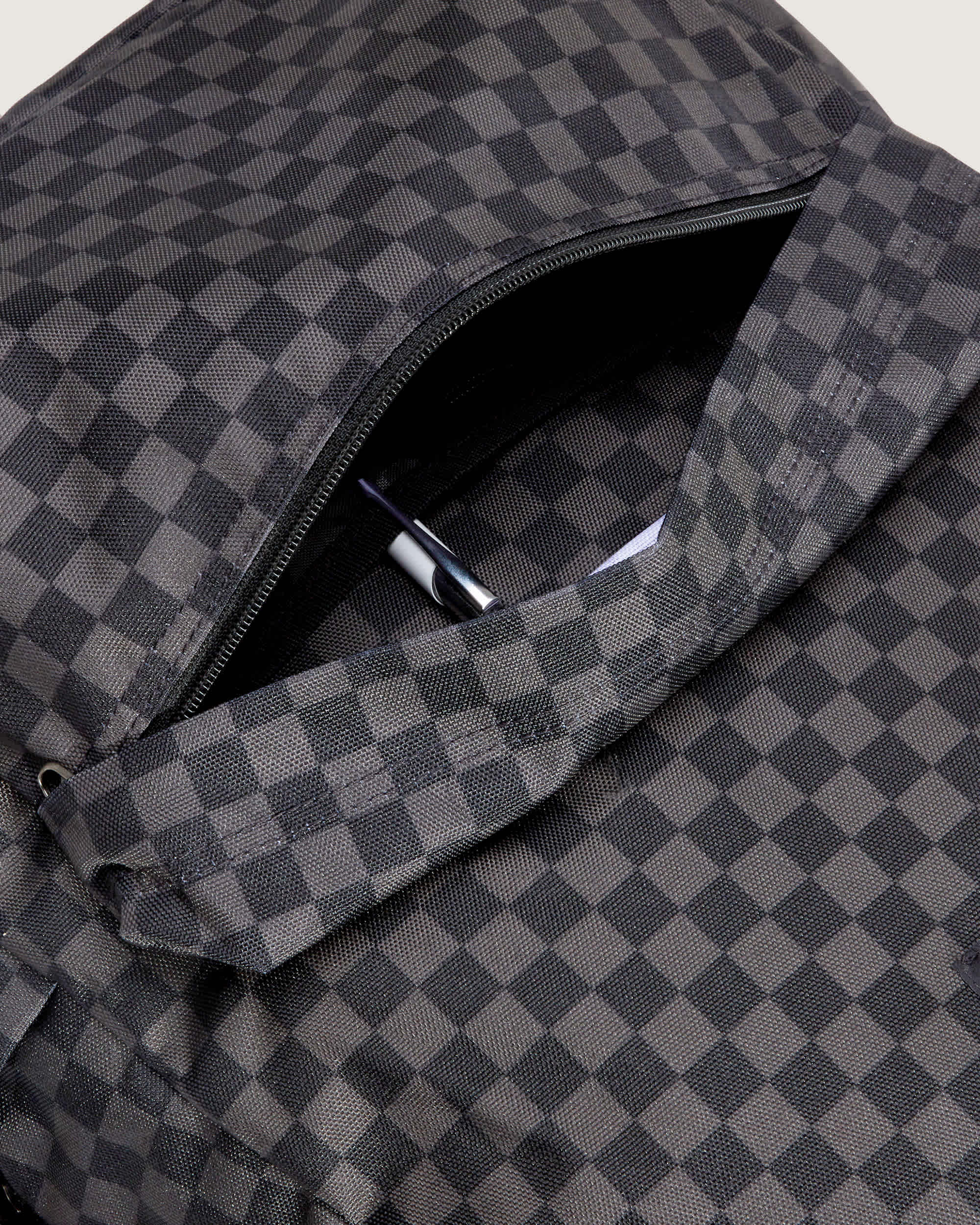 Old Skool Check Rucksack VANS Grau ALT6