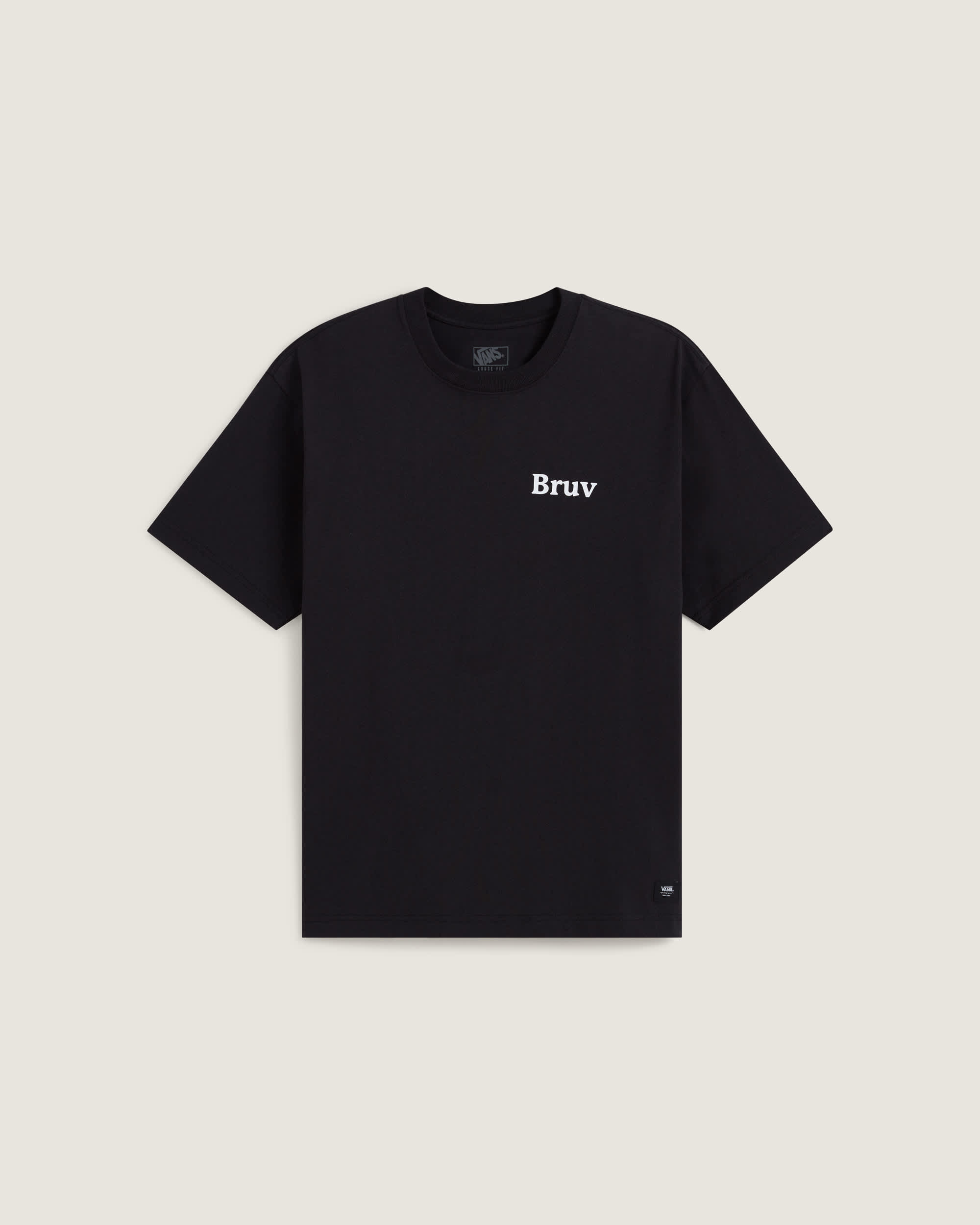 Bruv Tshirt VANS Black HERO