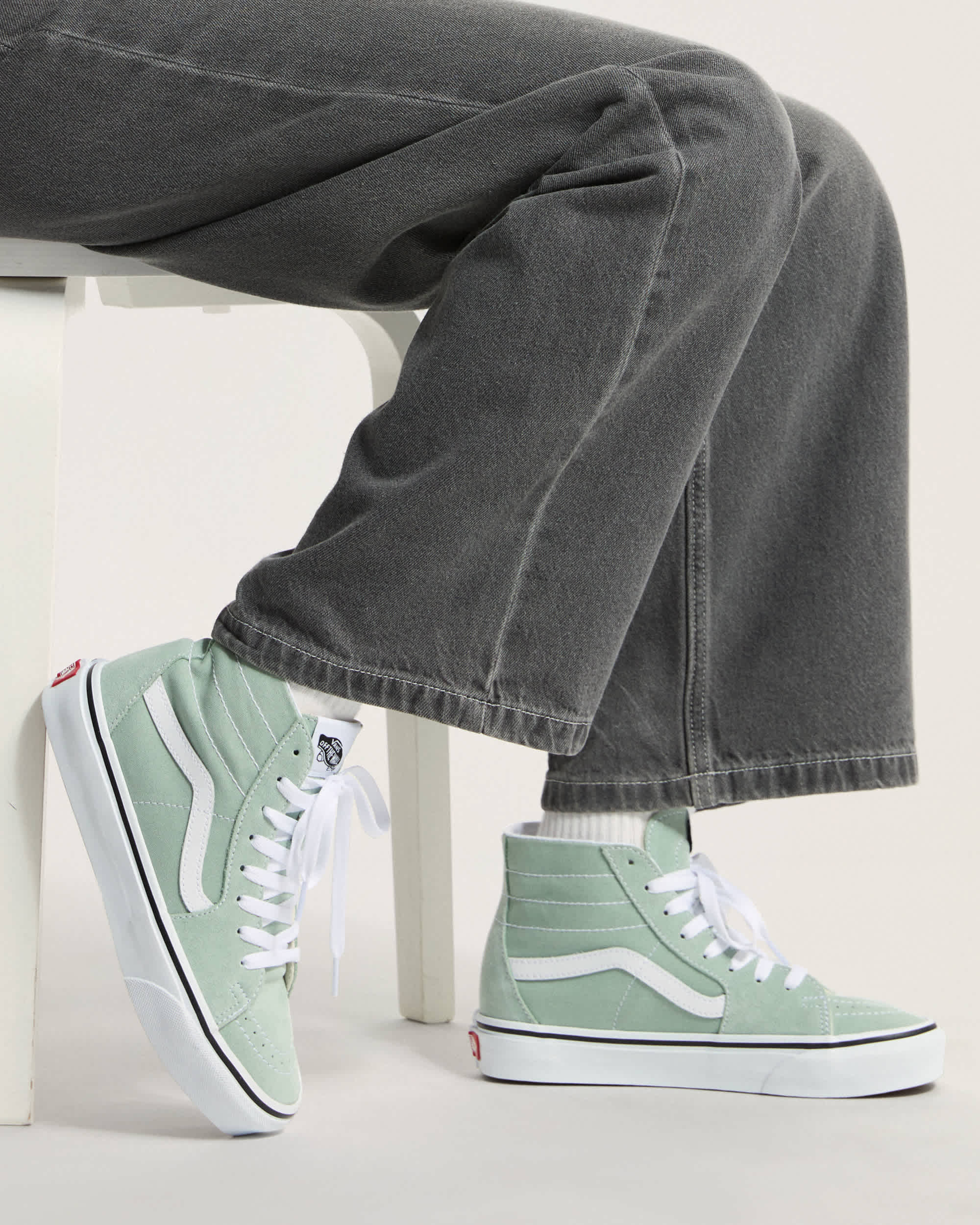 Sk8Hi Tapered Schuhe VANS Blau ALT4