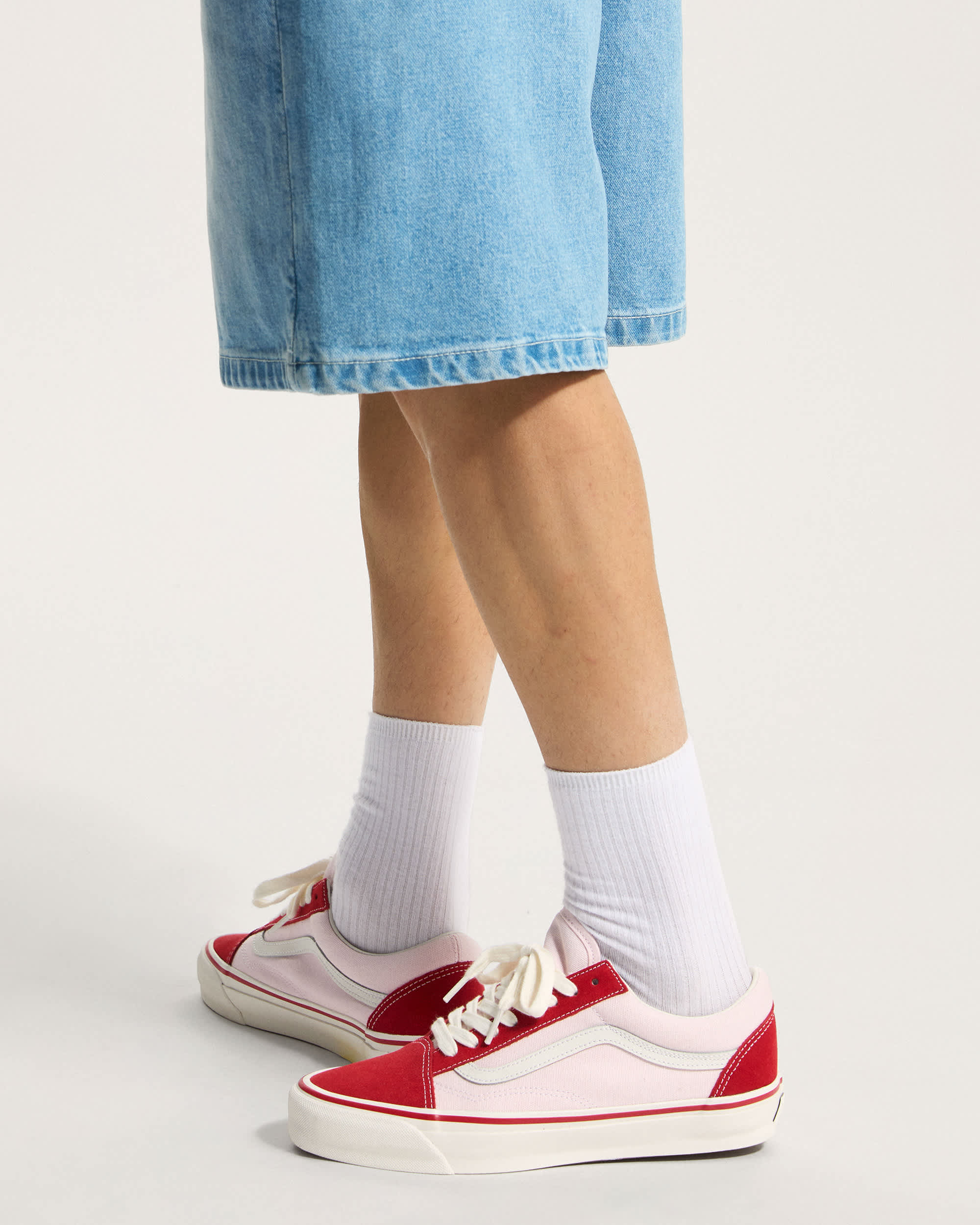 Chaussures Premium Old Skool VANS Rose ALT4